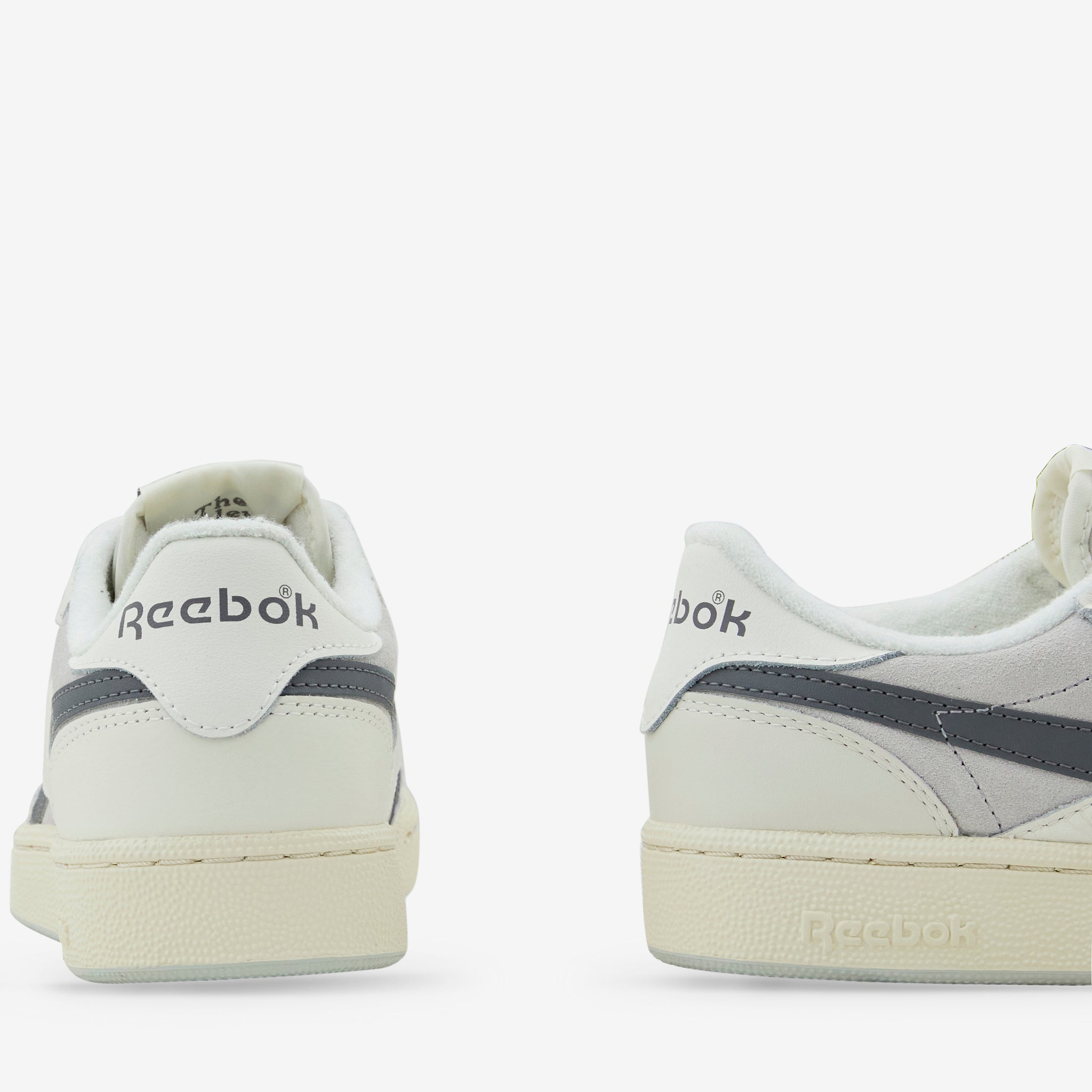 Club C Revenge Vintage Chalk White & Mist Grey Sneakers - Retro Athletic Shoes for Men | Perfect for Casual Wear, Gym & Street Style