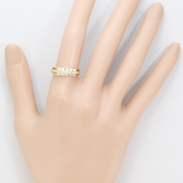 18K Yellow Gold Diamond Ring for Women - Elegant Solitaire Engagement & Wedding Band - Perfect for Proposals, Anniversaries & Special Occasions