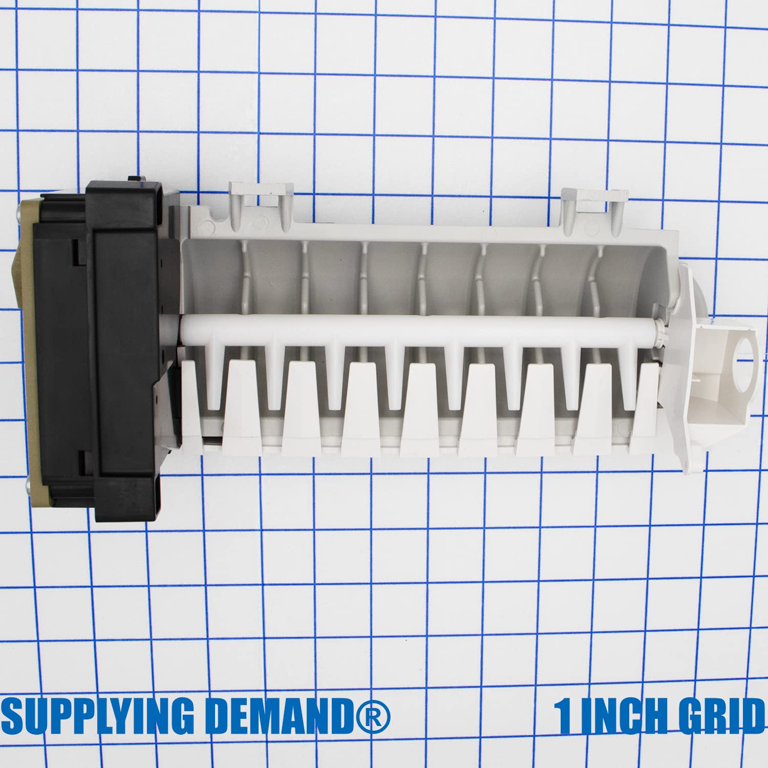 Original Refrigerator Ice Maker Assembly Replacement - Compatible with W10190981 & W10122533 Models - Perfect for Kitchen Appliance Repair & DIY Home Maintenance