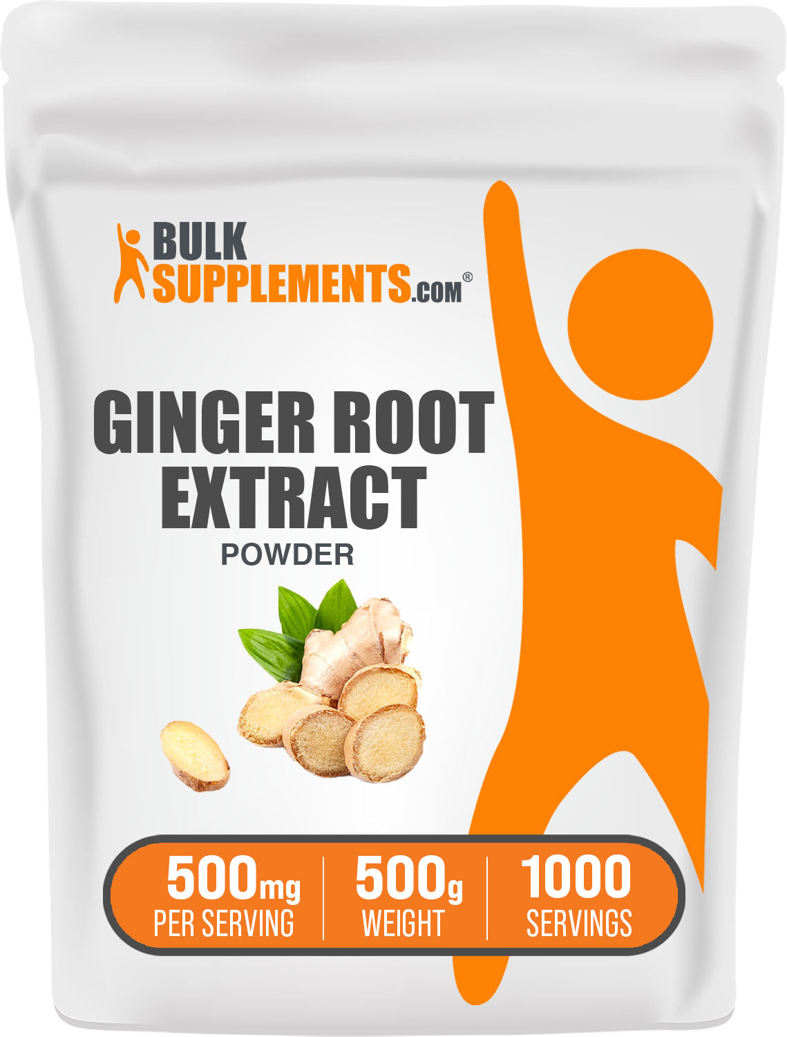 Premium Organic Ginger Root Extract Powder - 100% Pure & Natural for Immune Support & Digestion - Use in Smoothies, Tea & Baking