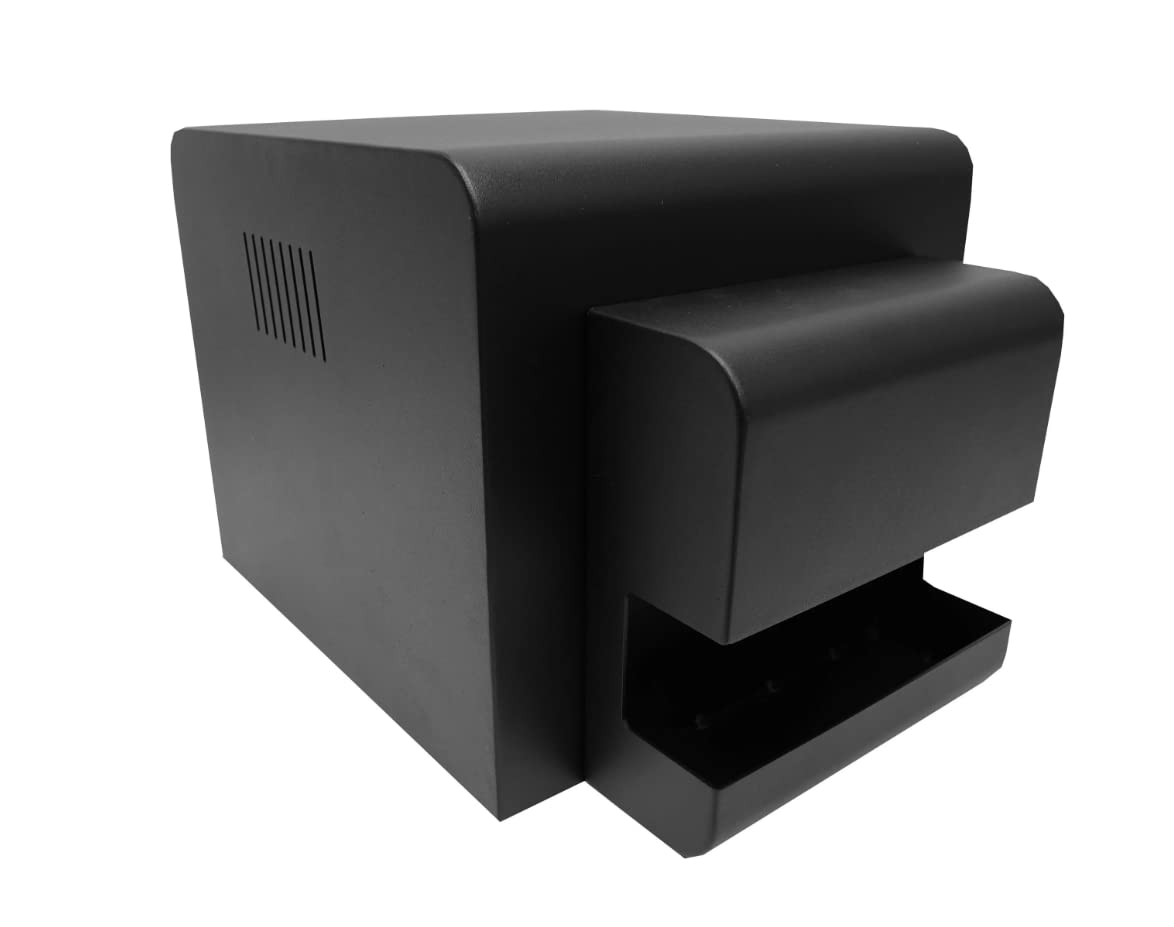 DNP RX1HS Printer Cover with Removable Custom Tray - White | Dust Protection for Thermal Photo Printers | Perfect for Photo Labs, Retail Stores & Office Use