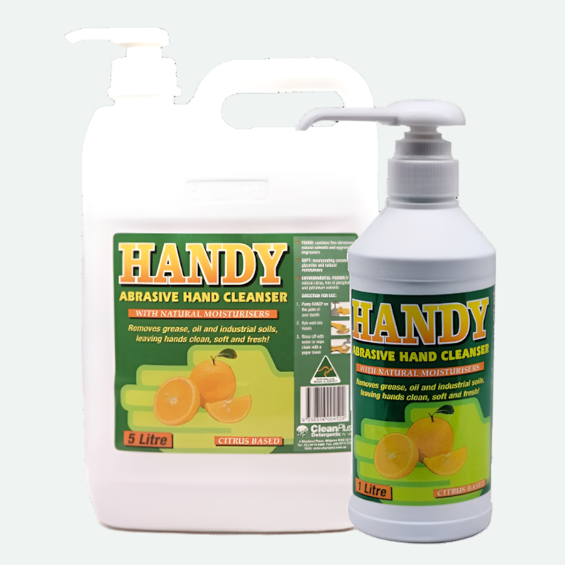 Clean Plus Handy Pumice Stone Hand Cleaner - Heavy Duty Scrub for Grease, Dirt & Stains - Ideal for Mechanics, Gardeners & DIY Enthusiasts