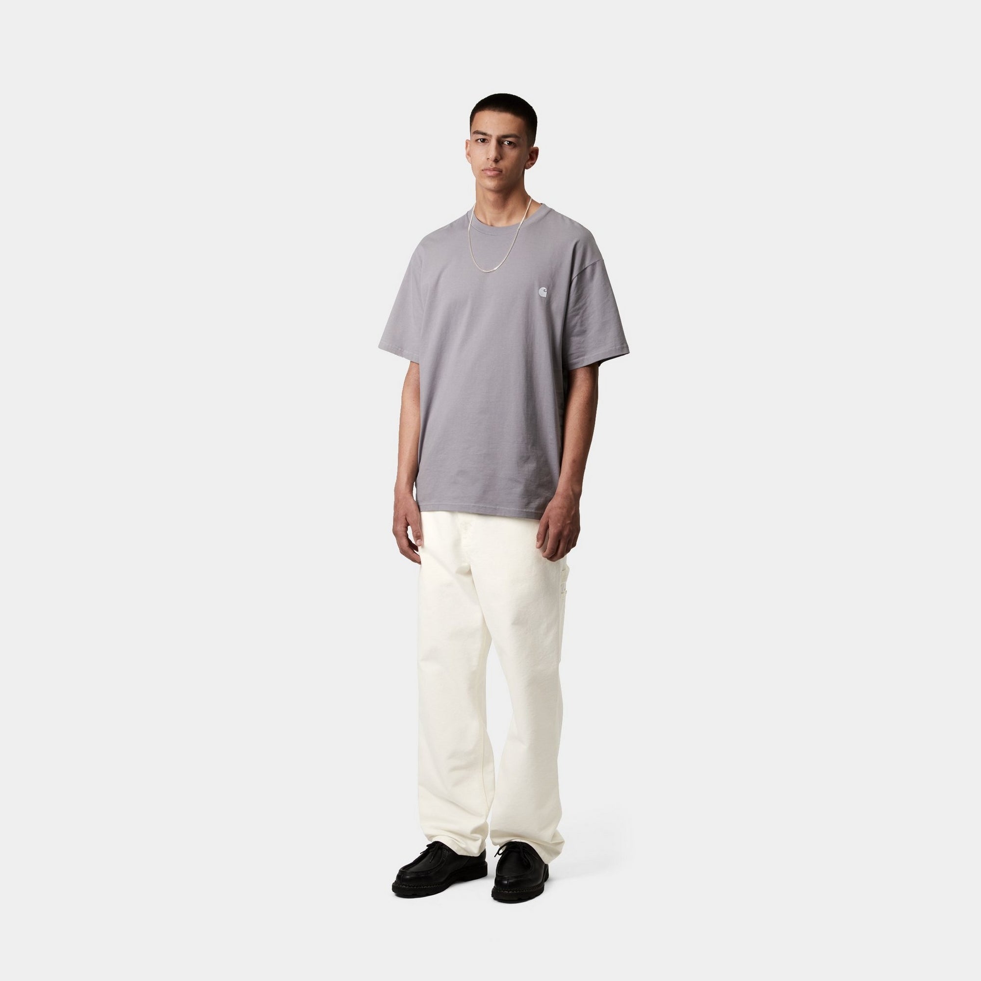 Single Knee Work Pants - Waxed & Rinsed Denim for Construction & Outdoor Work | Durable Workwear for Carpenters, Mechanics & Laborers