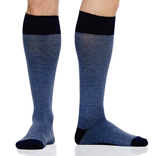 Heathered Navy