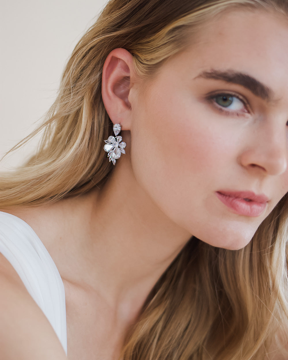 Elegant Cristina Earrings for Women - Gold Plated Dangle Earrings for Party, Wedding & Everyday Wear | Fashion Jewelry Gift for Her