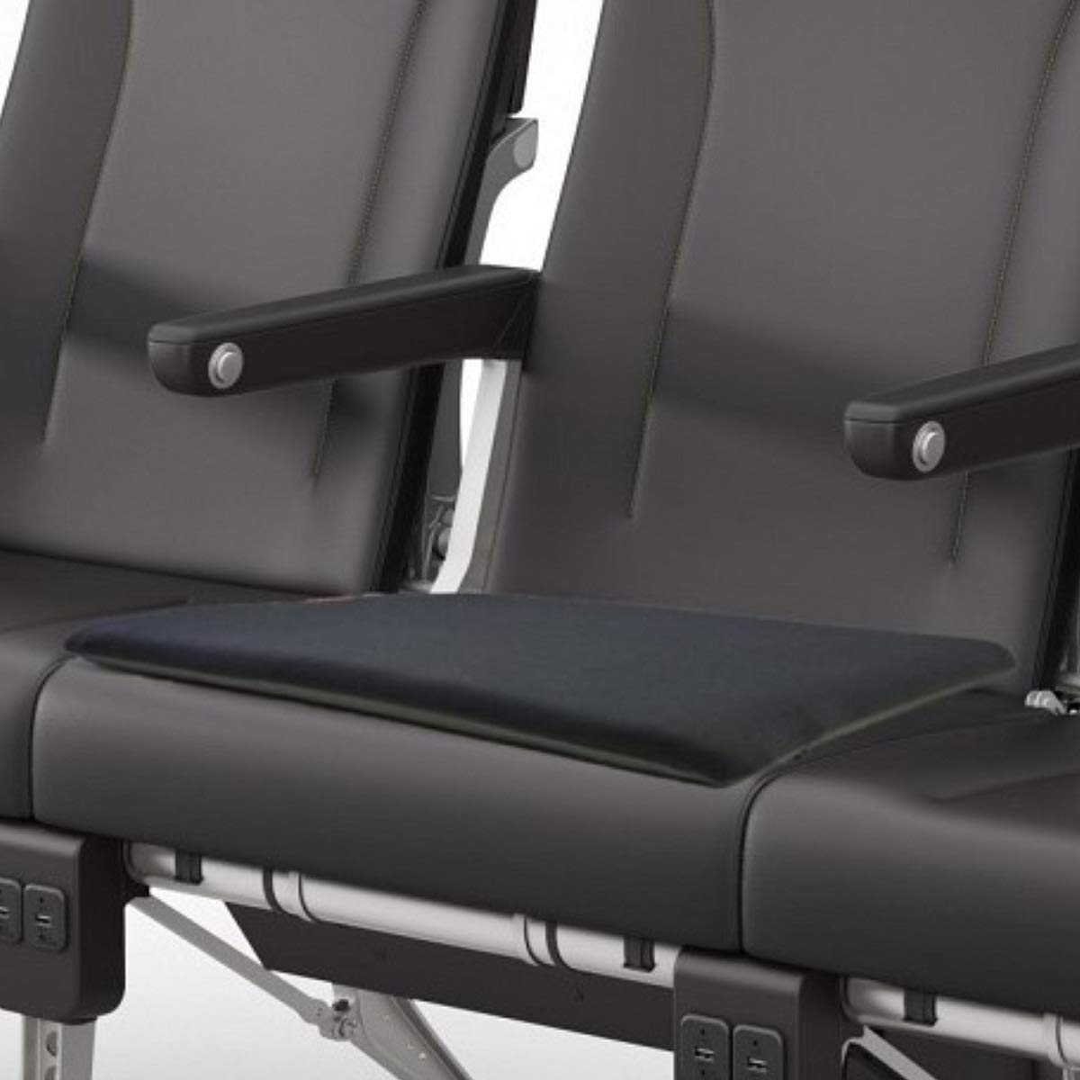 CONFORMAX Portable Gel Travel Seat Cushion - Lightweight Standard Size for Airplane, Car & Office - Relieves Back Pain During Long Trips