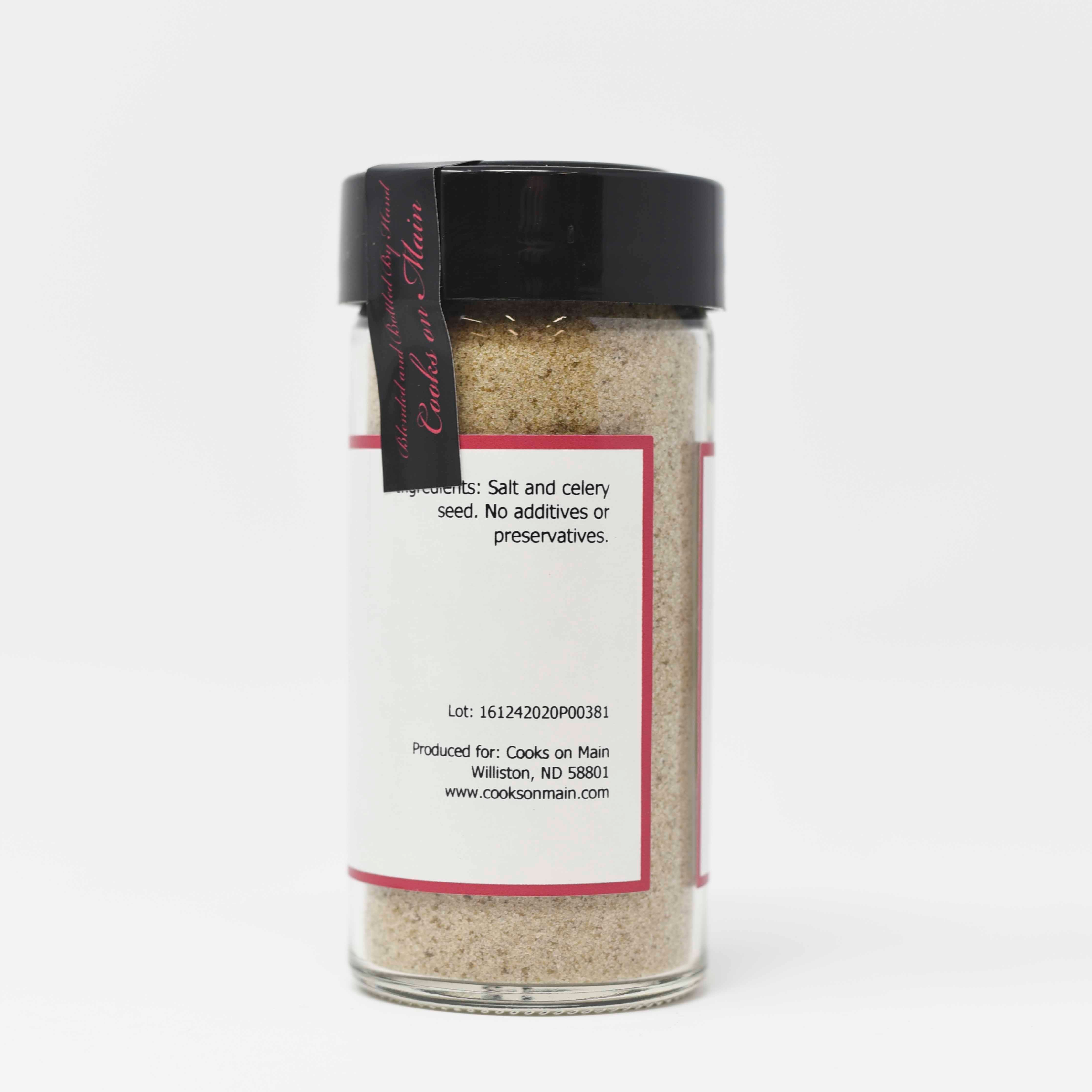 Premium Celery Salt Seasoning - All-Natural, Gluten-Free & Vegan for Soups, Salads, Cocktails & BBQ | Perfect for Bloody Marys, Pickling & Homemade Spice Blends