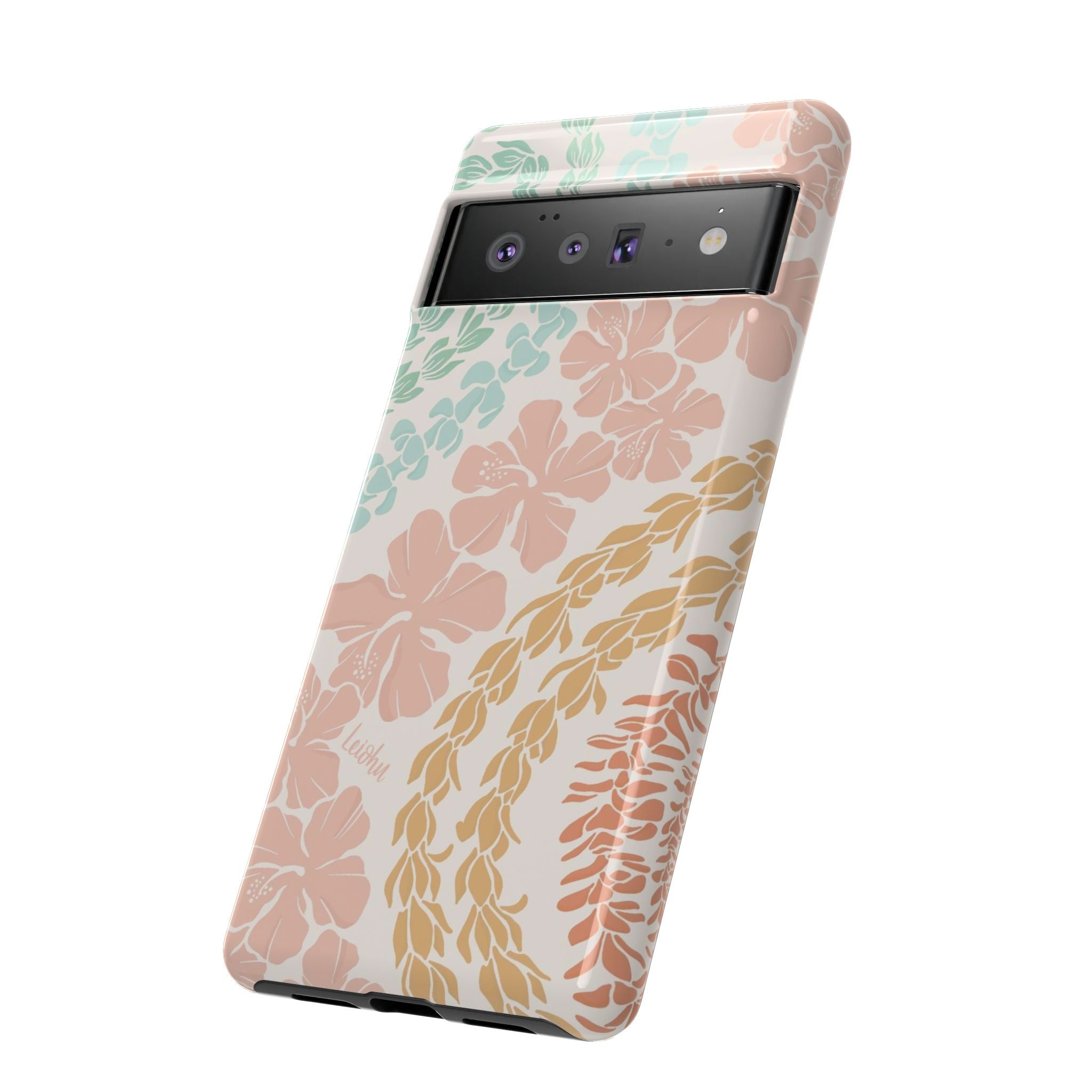 Groovy Lei - Vibrant Floral Hawaiian Lei for Google Pixel Cases & Accessories - Perfect for Beach Parties, Luaus, and Tropical Themed Events