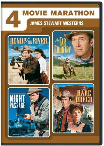 James Stewart Western Movies Collection - 4 Classic Films for Movie Marathon | Perfect for Western Fans & Film Enthusiasts