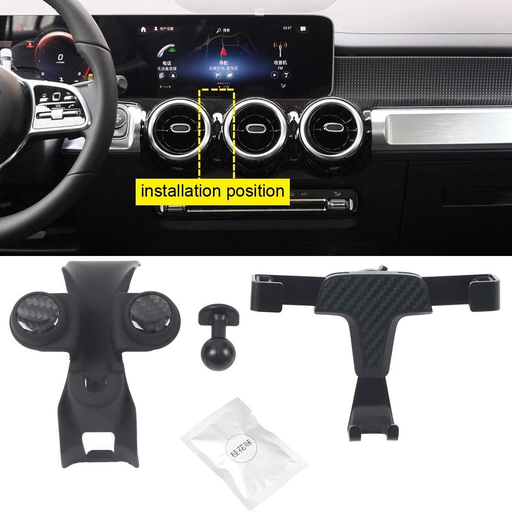 Universal Car Air Vent Phone Holder for Mercedes-Benz GLB X247 (2019-2021) - Dashboard & Vent Mount Cell Phone Cradle - Secure & Adjustable Smartphone Mount for Driving, Navigation & Hands-Free Calls