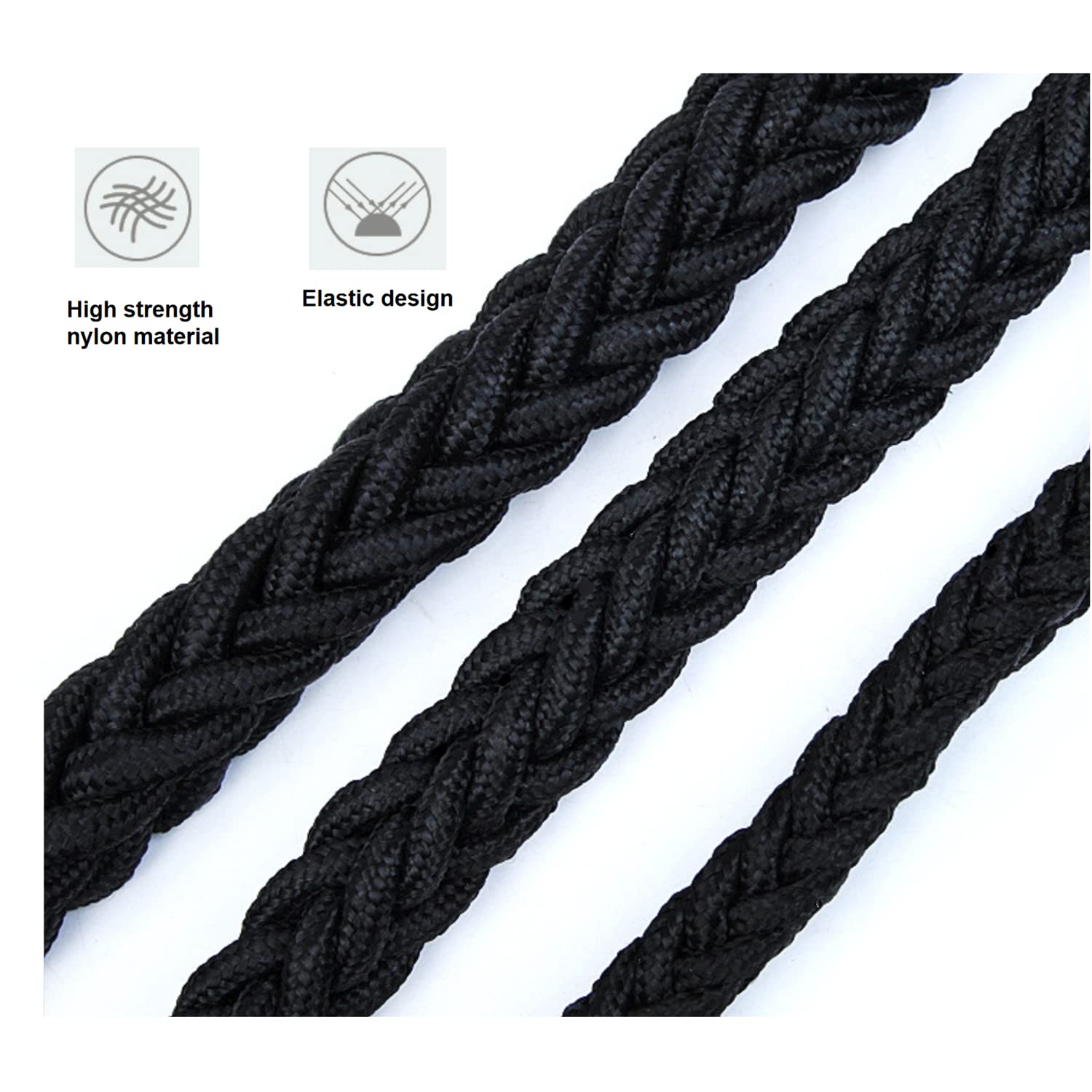 Premium Dog Leash Set of 5 - Strong Nylon Reflective Pet Leashes with Comfortable Handle for Small Medium Large Dogs - Perfect for Walking, Training & Outdoor Adventures