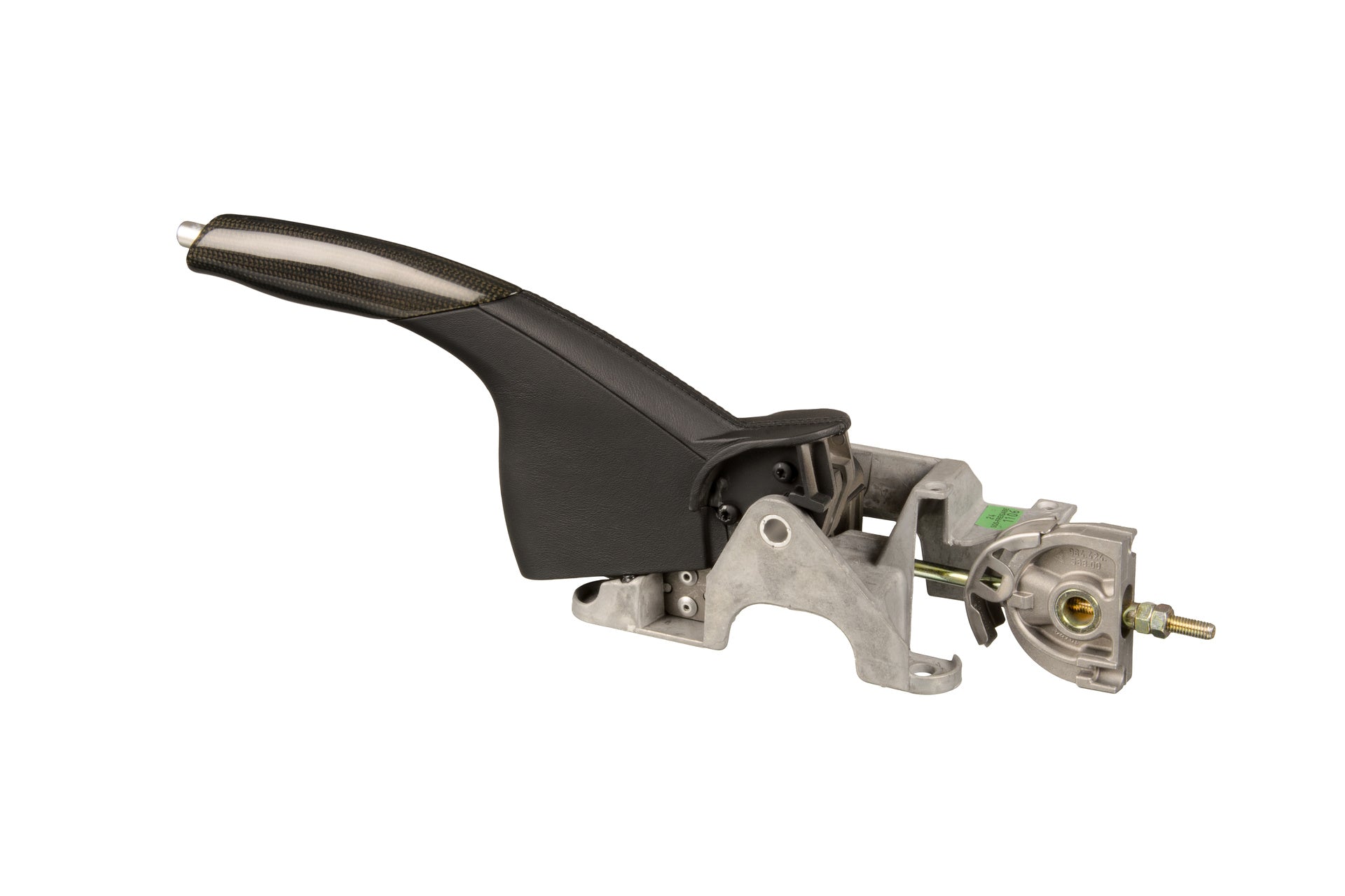 Porsche 986 Boxster 996 911 Carbon Fiber Leather Hand Brake Lever - Black | Premium Interior Upgrade for Sports Car Enthusiasts