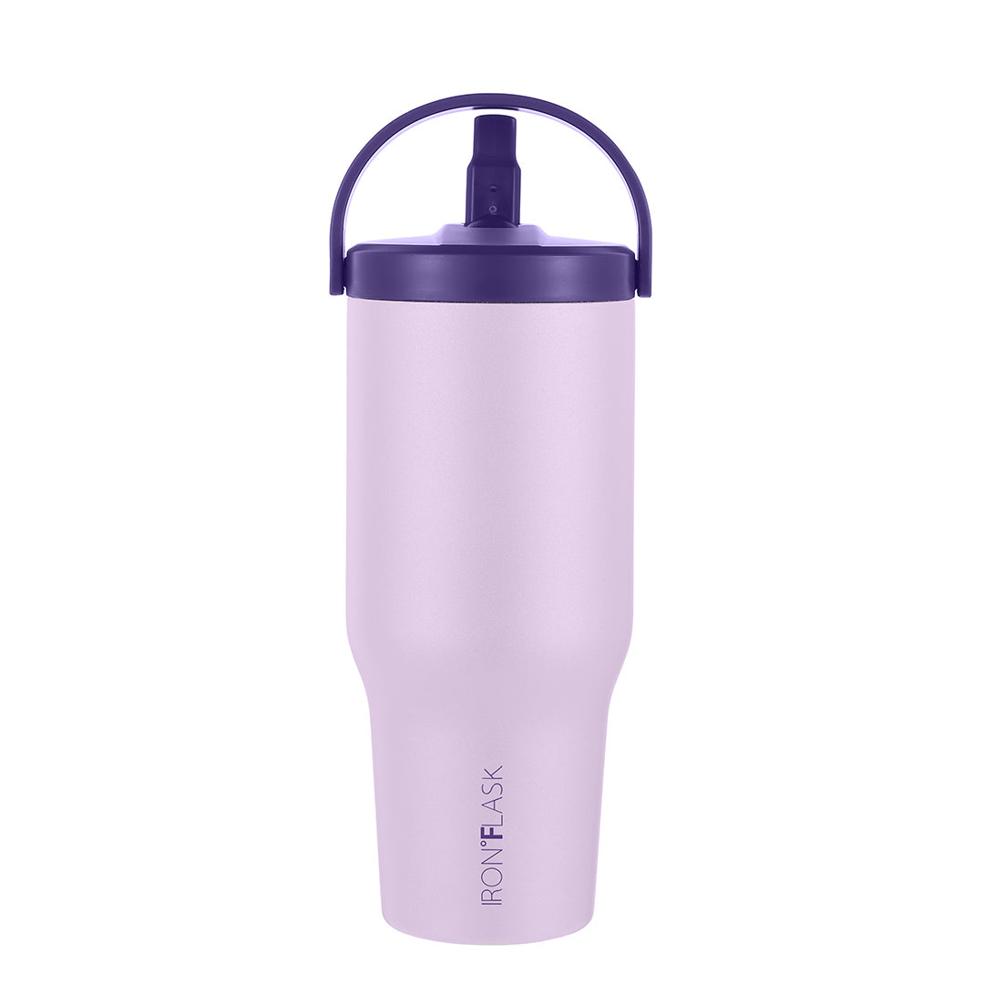 30 Oz Sidekick Insulated Stainless Steel Water Bottle with Straw Lid - Leakproof & Sweatproof - Keep Drinks Cold 24Hrs/Hot 12Hrs - Perfect for Gym, Hiking, Travel & Office Use