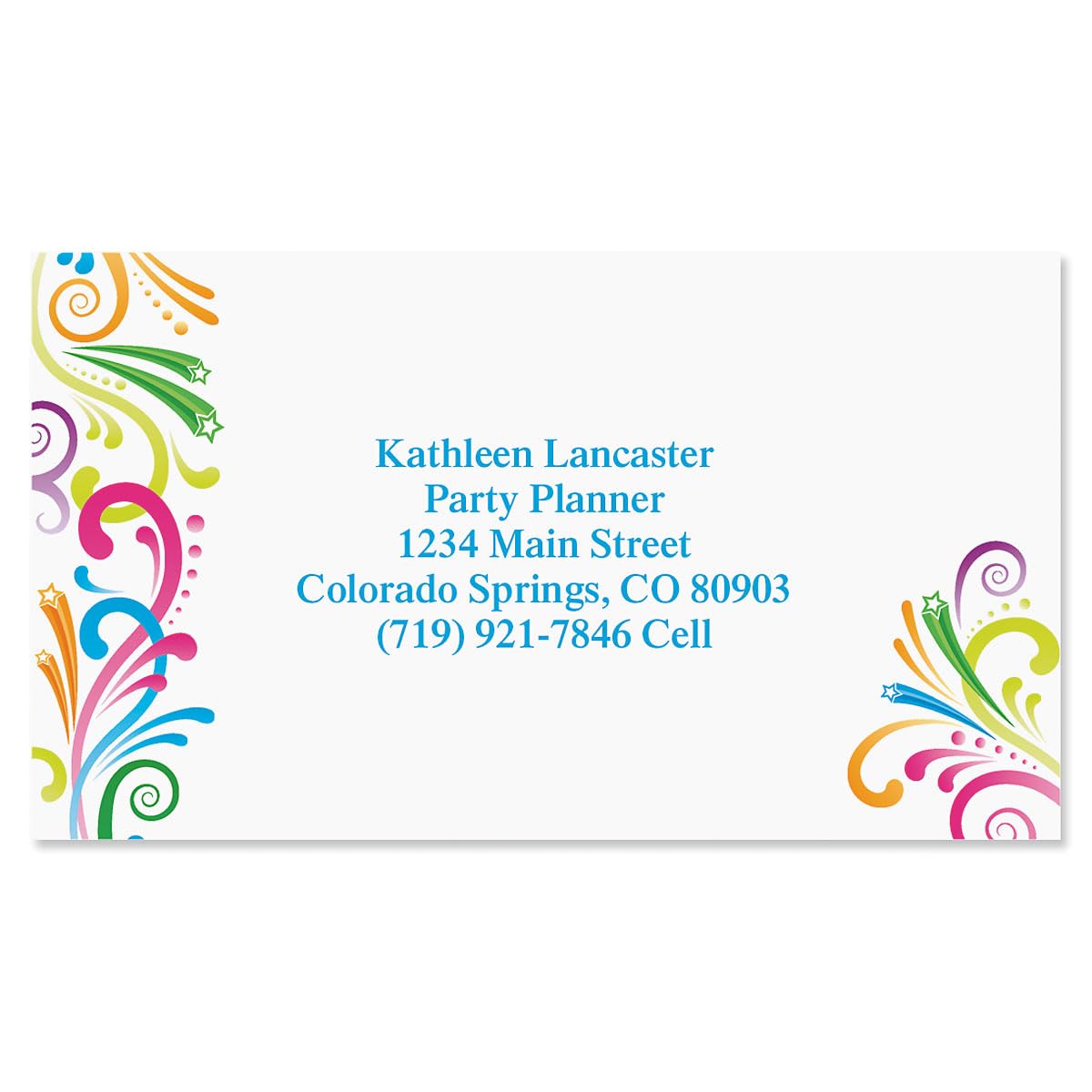 Custom Personalized Business Cards for Teachers - 2