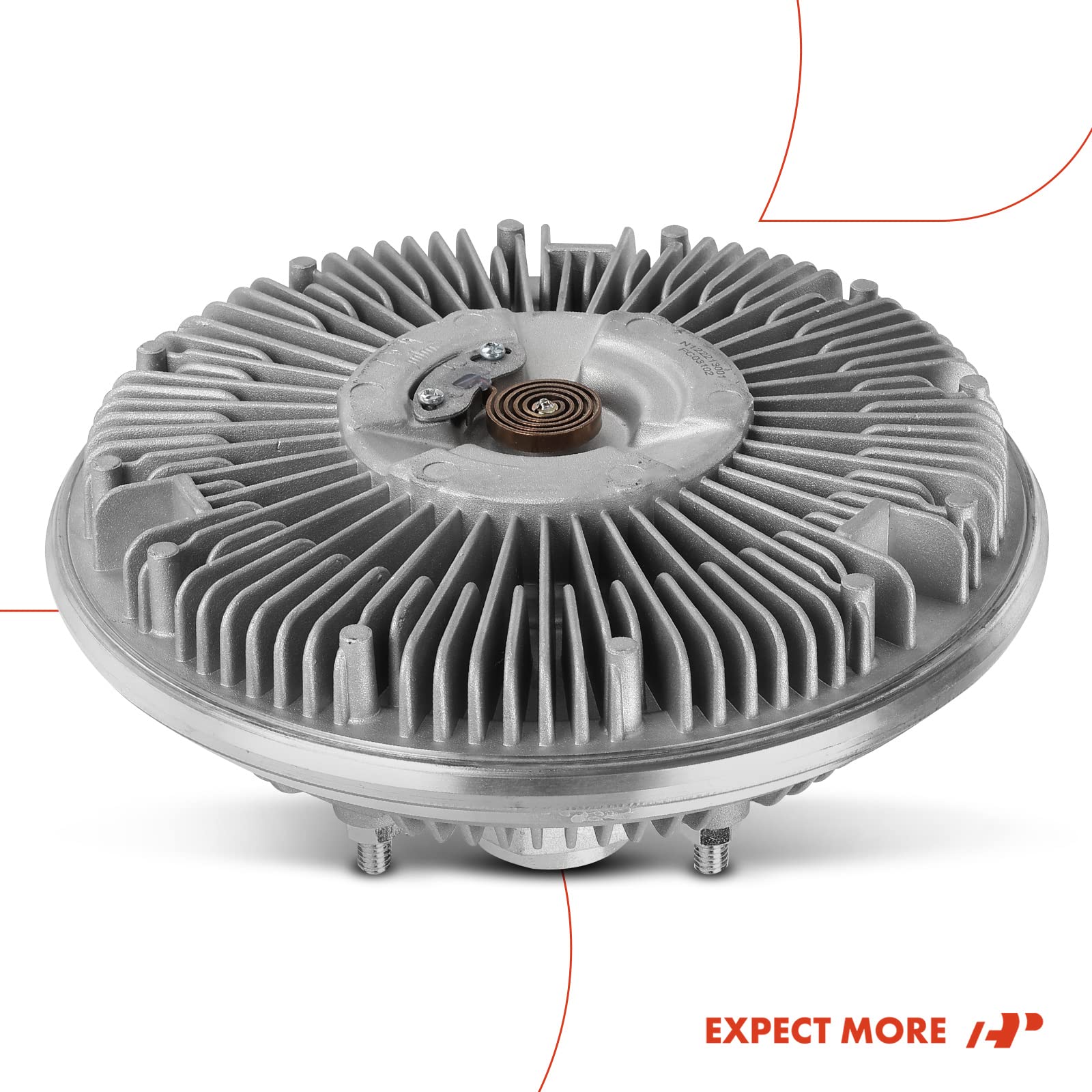 Premium Engine Cooling Fan Clutch for International DT466E Diesel Engine - Replacement for 7C4ZA616BA & 010021288 - Heavy Duty Truck & RV Cooling System Part