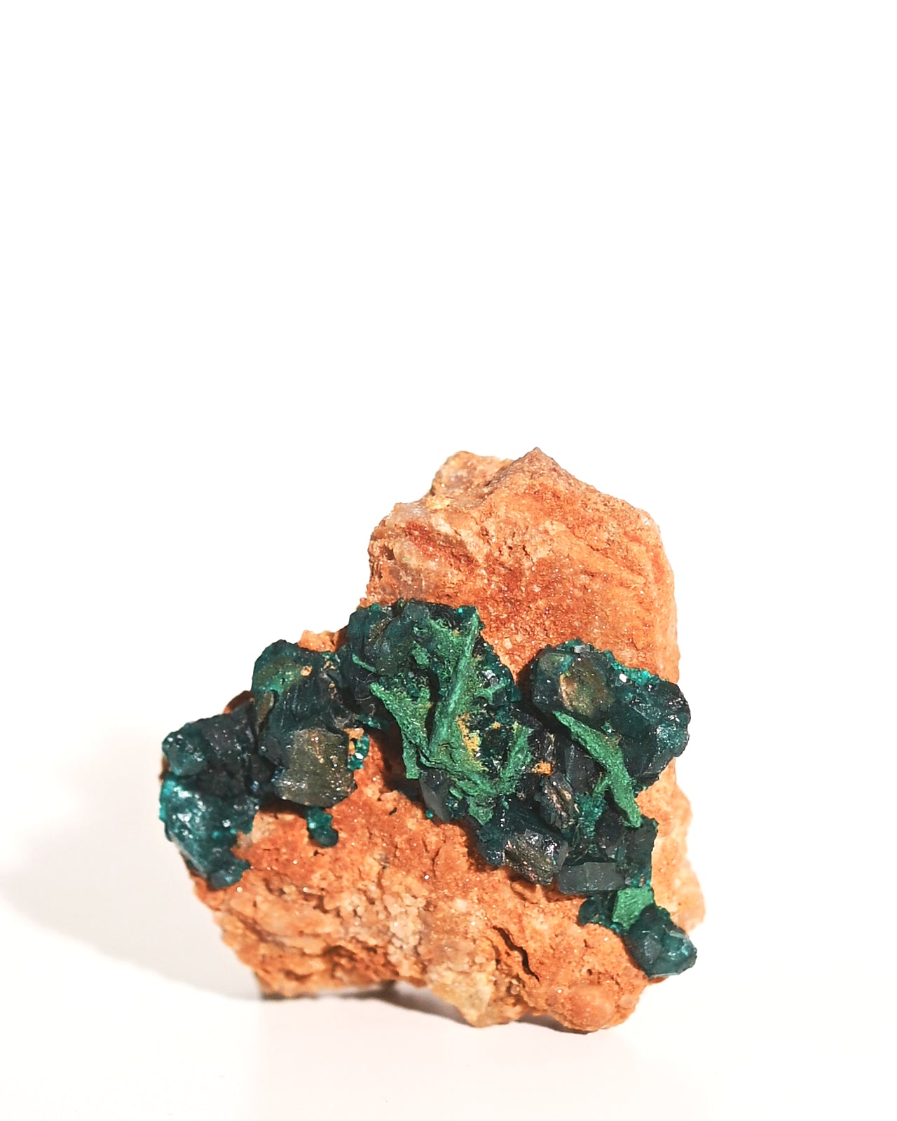 Natural Malachite Dioptase Mineral Specimen - 3 Inch Raw Crystal for Collectors, Healing & Home Decor | Perfect for Meditation, Energy Work & Display Cases