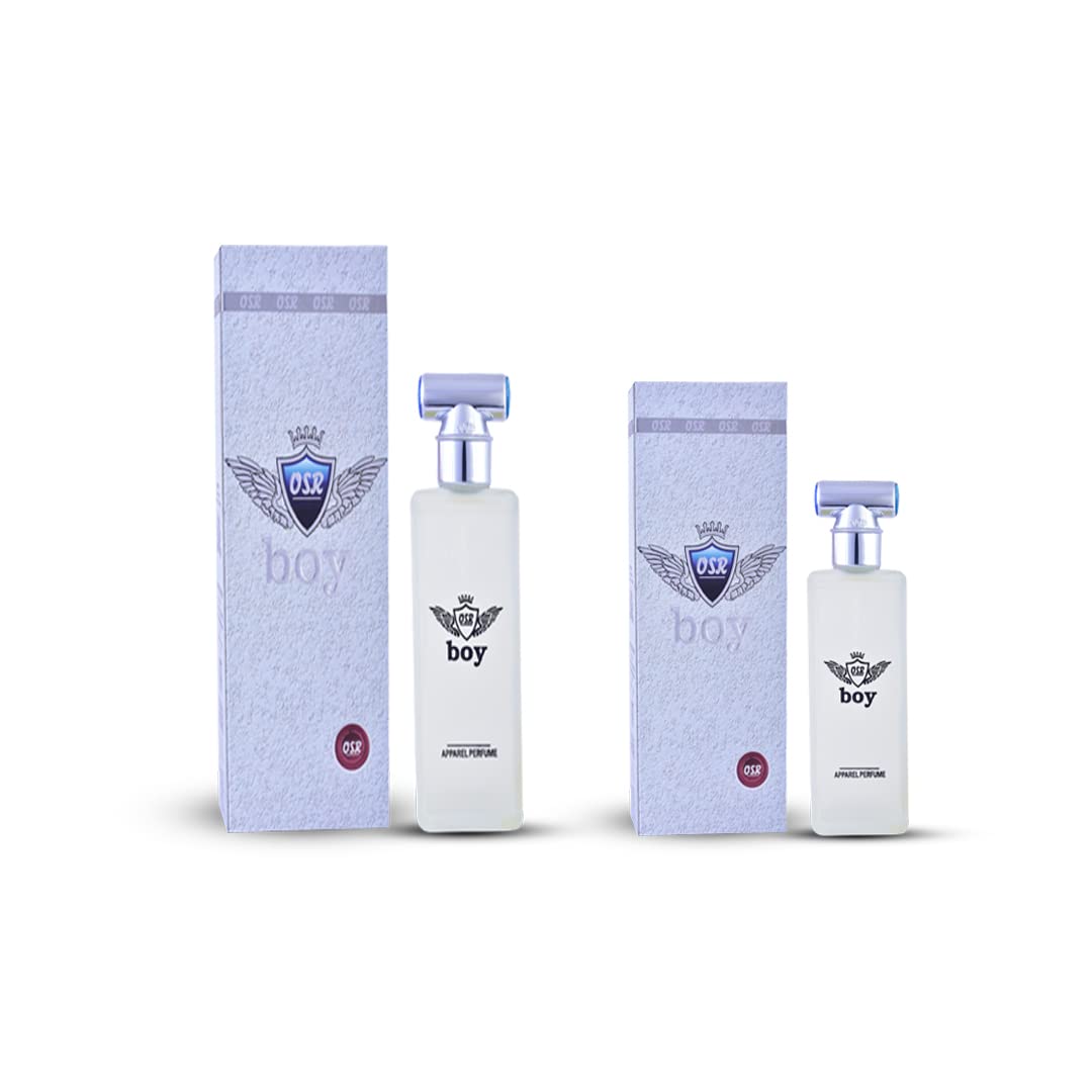 OSR Boy 60ML & 110ML Combo Set - Long Lasting Eau de Parfum for Men | Perfect Day & Night Fragrance for Work, Dates & Special Occasions