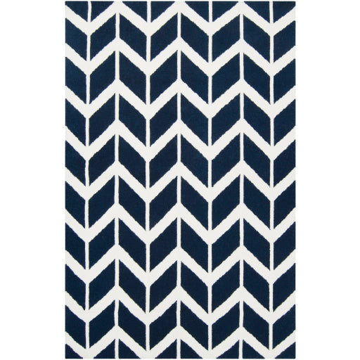 Premium Fallon Area Rug in Ink Blue - Soft & Durable for Living Room, Bedroom, or Office Decor