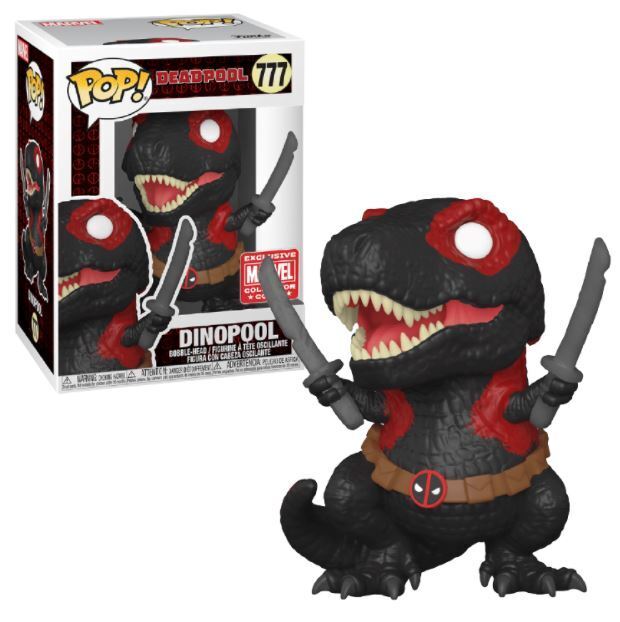 Deadpool Dinopool (Inverse) Marvel Collector Corps Exclusive #777 - Rare Action Figure for Marvel Fans & Collectors | Perfect for Display, Gifts & Comic Conventions