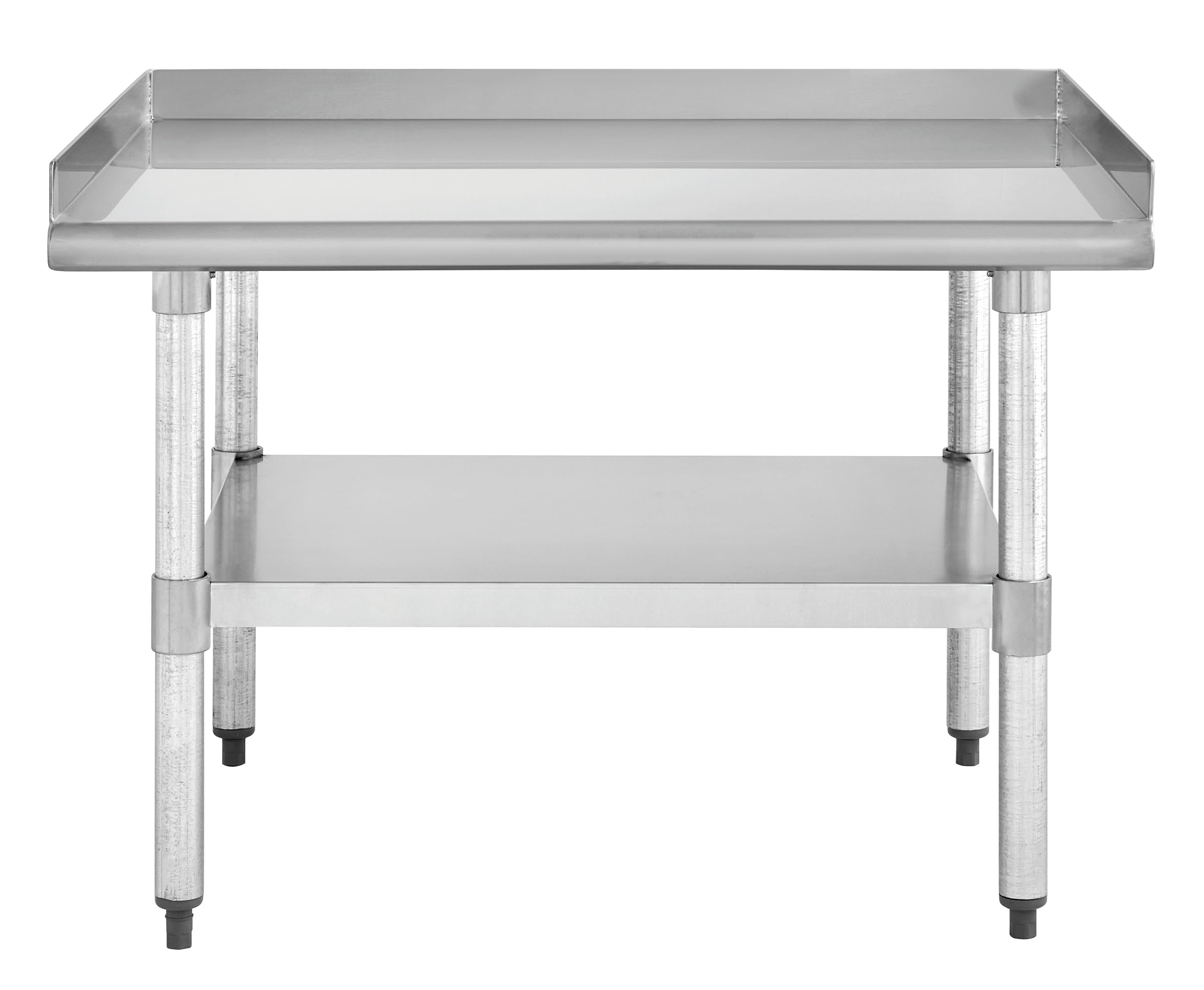Stainless Steel Kitchen Equipment Stand 36x30 Inches with Undershelf | NSF Certified Commercial Worktable | 18 Gauge 430SS | Perfect for Restaurant Prep, Bakery Counter & Commercial Kitchen Organization