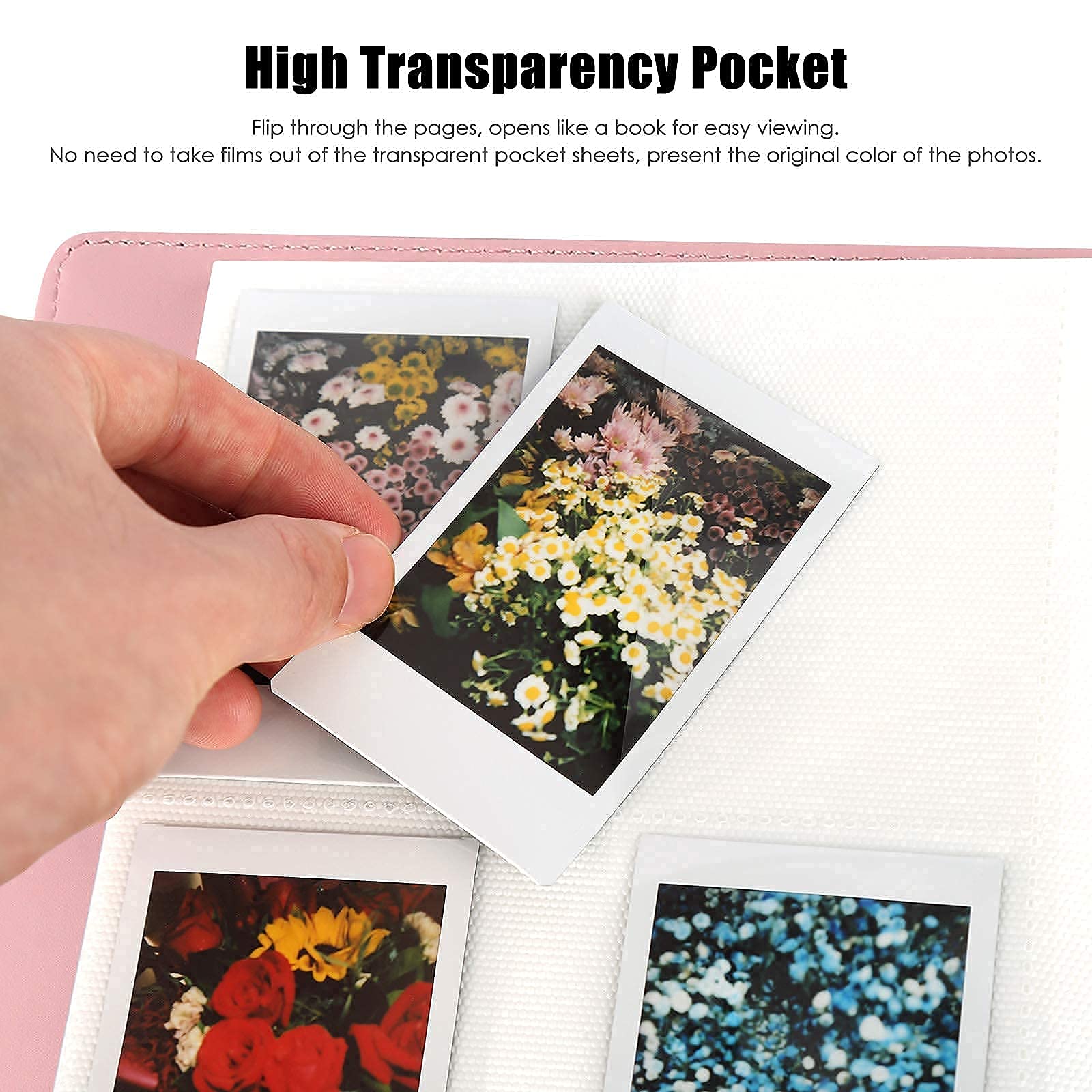 2-Pack 256-Pocket Photo Album for Fujifilm Instax Mini LiPlay 11 90 70 50S 26 25 9 8+ 8 7S & Mini Link SP-1 Printer - Compatible with Polaroid Snap, SnapTouch, PIC-300, Z2300 - Mint Green - Perfect for Travel, Parties, and Memory Keeping
