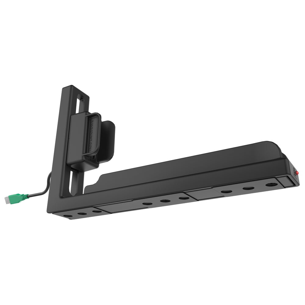 GDS® Slide Dock™ with Drill Down Attachment for IntelliSkin® Next Gen (RAM GDS DOCK G7 NGU) - Perfect for Truck & Vehicle Mounting of Tablets & Mobile Devices