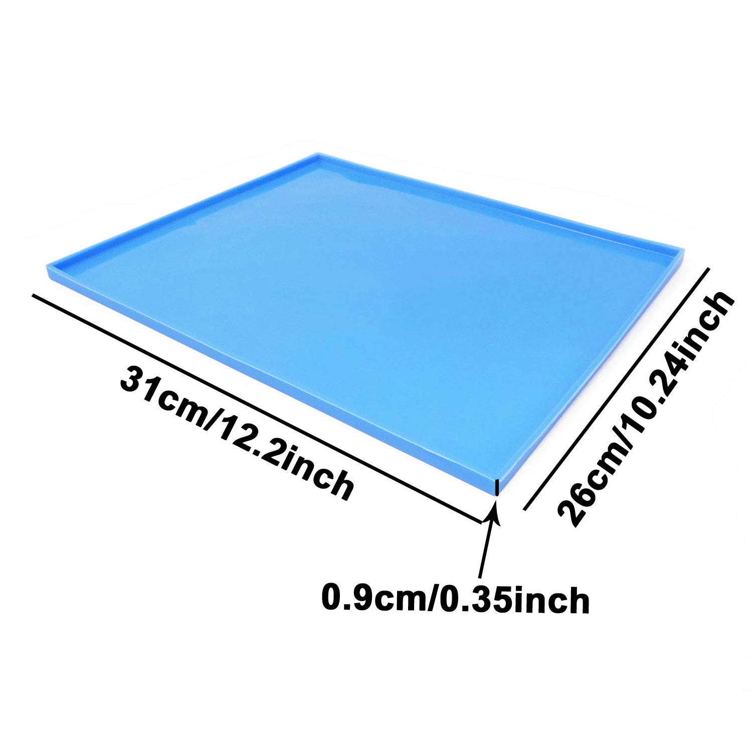 Honbay 1PCS Silicone Non-Stick Baking Mat for Cake Rolls, Pastry, Pizza & Cookies - Flexible Swiss Roll Cake Maker for Easy Baking at Home