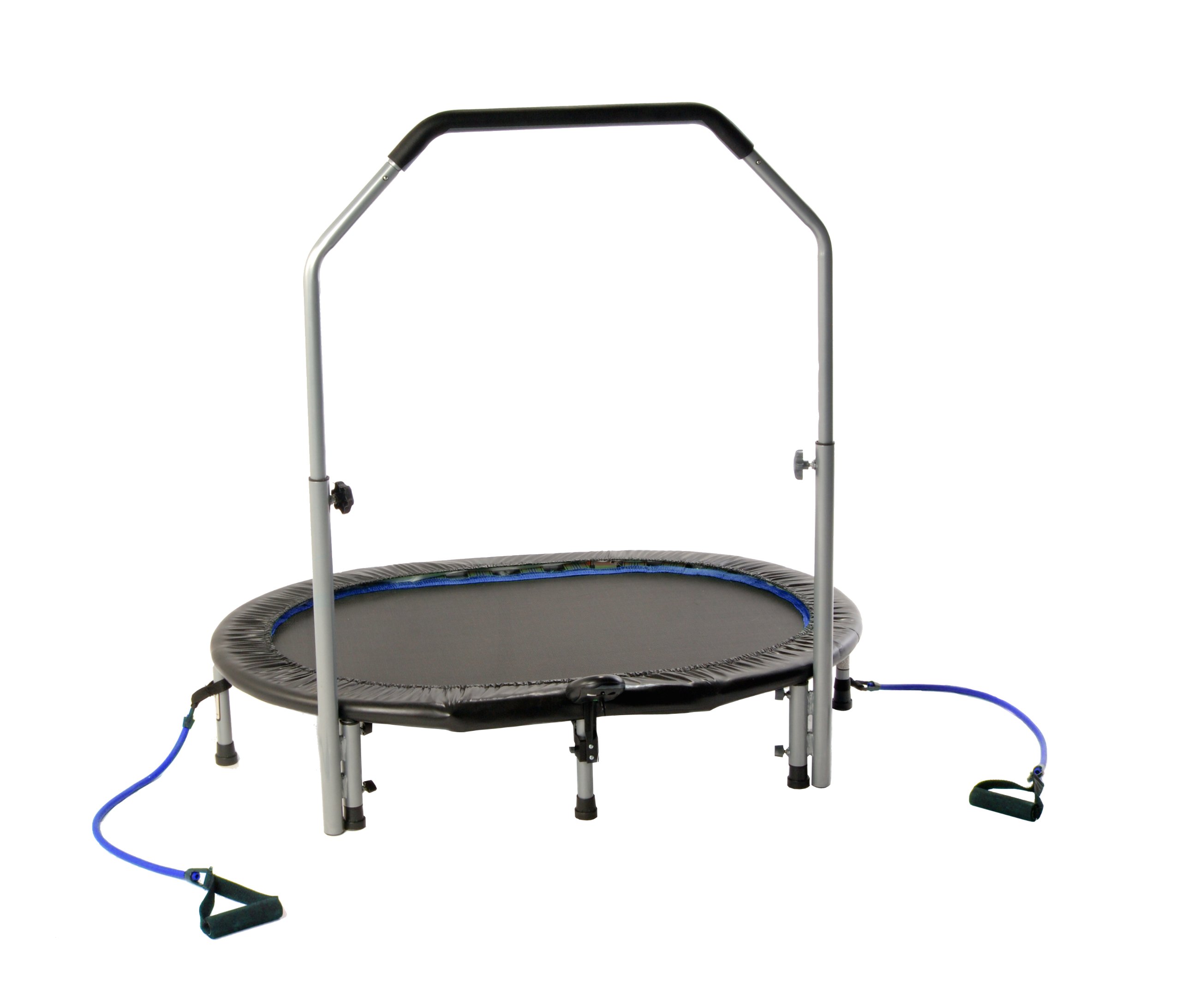 Stamina Mini Fitness Trampoline with Smart Workout App - Compact Rebounder for Home Exercise, Weight Loss & Cardio Training - Perfect for Indoor Workouts, Kids Play & Low-Impact Fitness