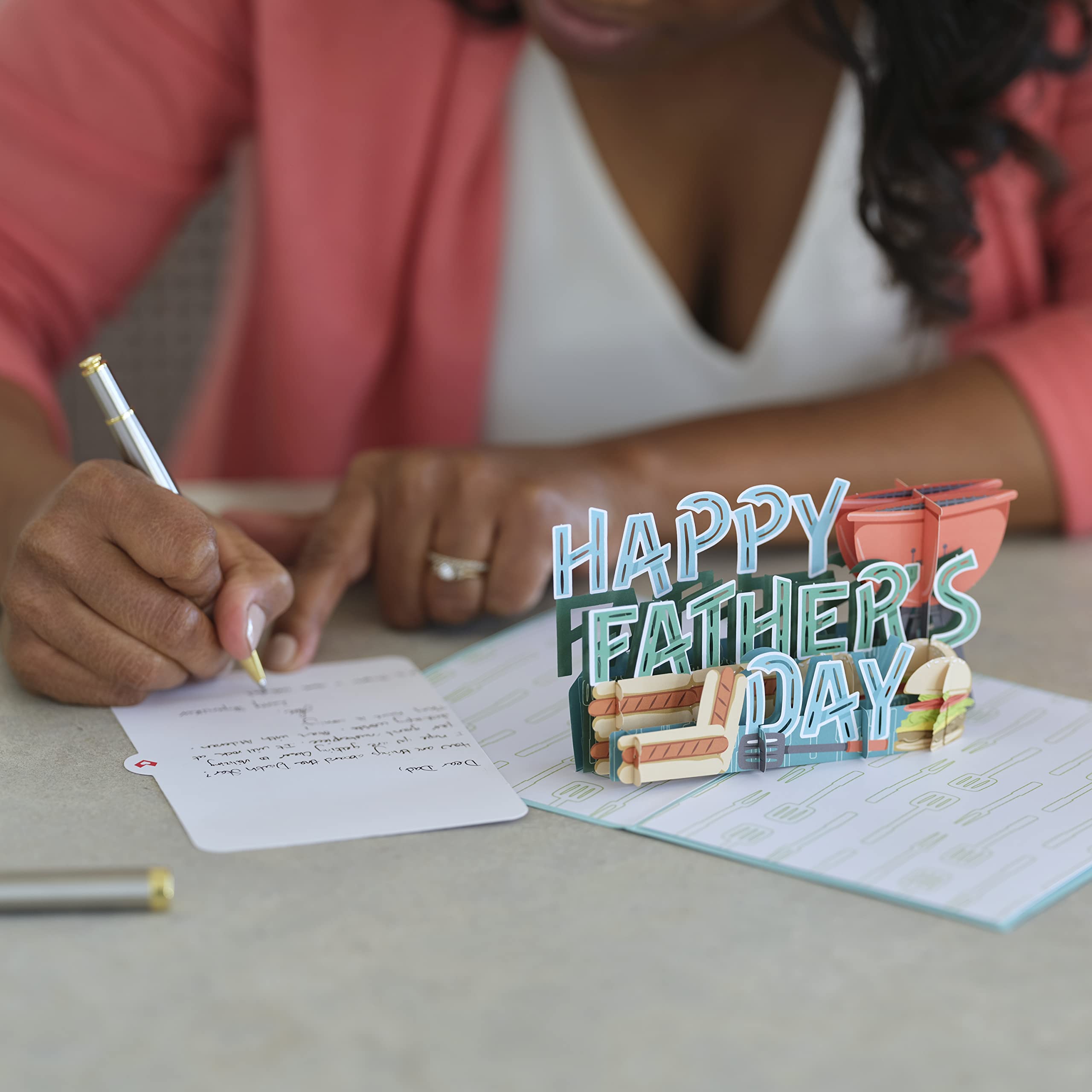 Best Flippin' Dad 3D Pop-Up Father's Day Card - Handcrafted Greeting Card for Dad, Husband, Grandfather - Unique 5