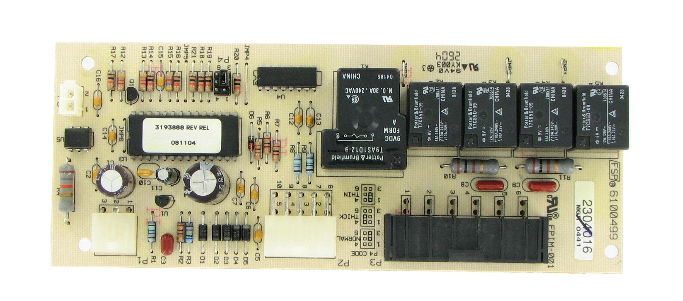 CoreCentric Remanufactured Refrigerator Ice Maker Control Board - Compatible with Whirlpool 2304016 & WP2304016 - Perfect for DIY Repair & Appliance Maintenance