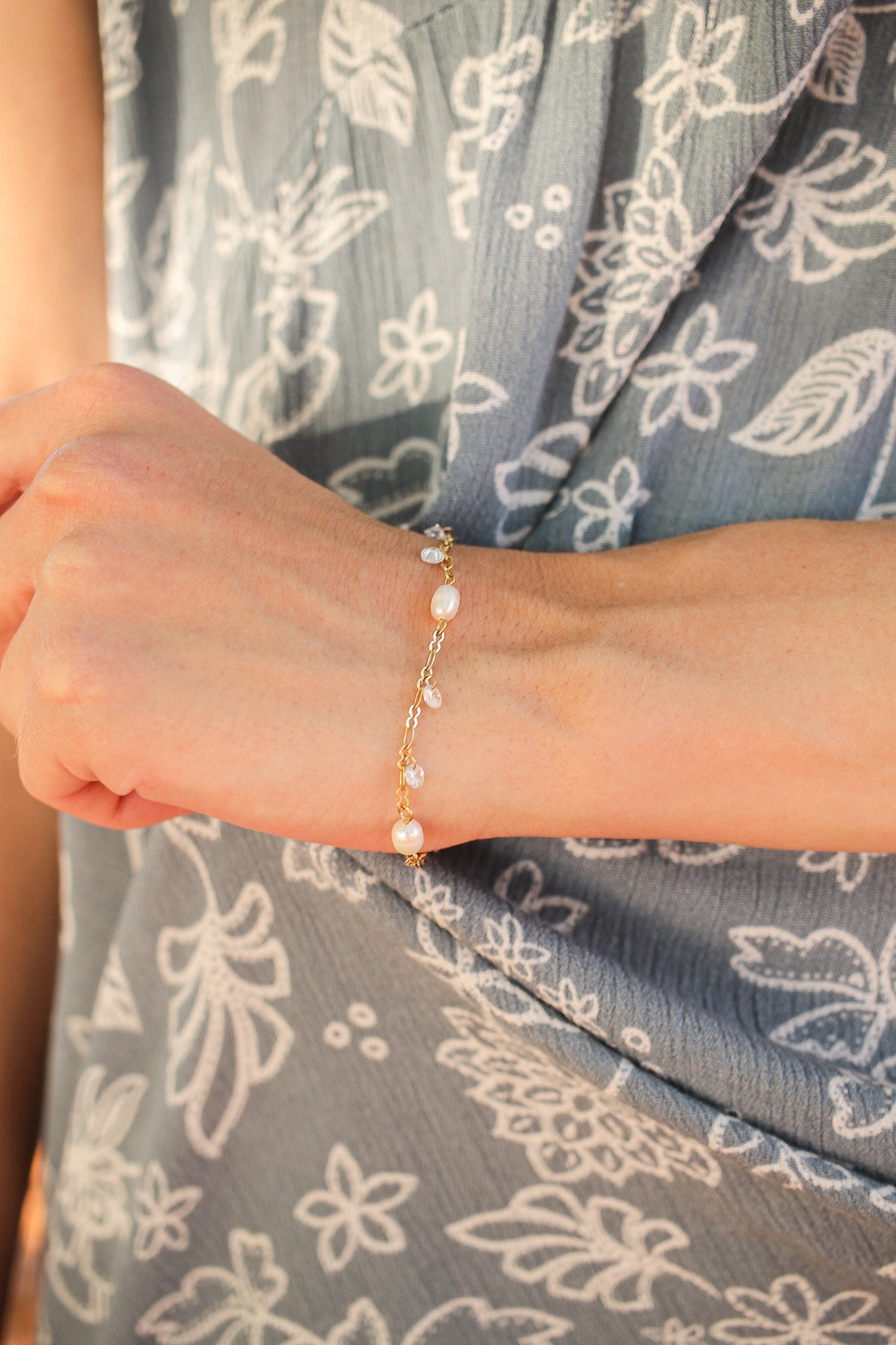 Andrielle Gold Bracelet for Women - Elegant & Dainty Jewelry Gift for Her - Perfect for Parties, Weddings & Everyday Wear