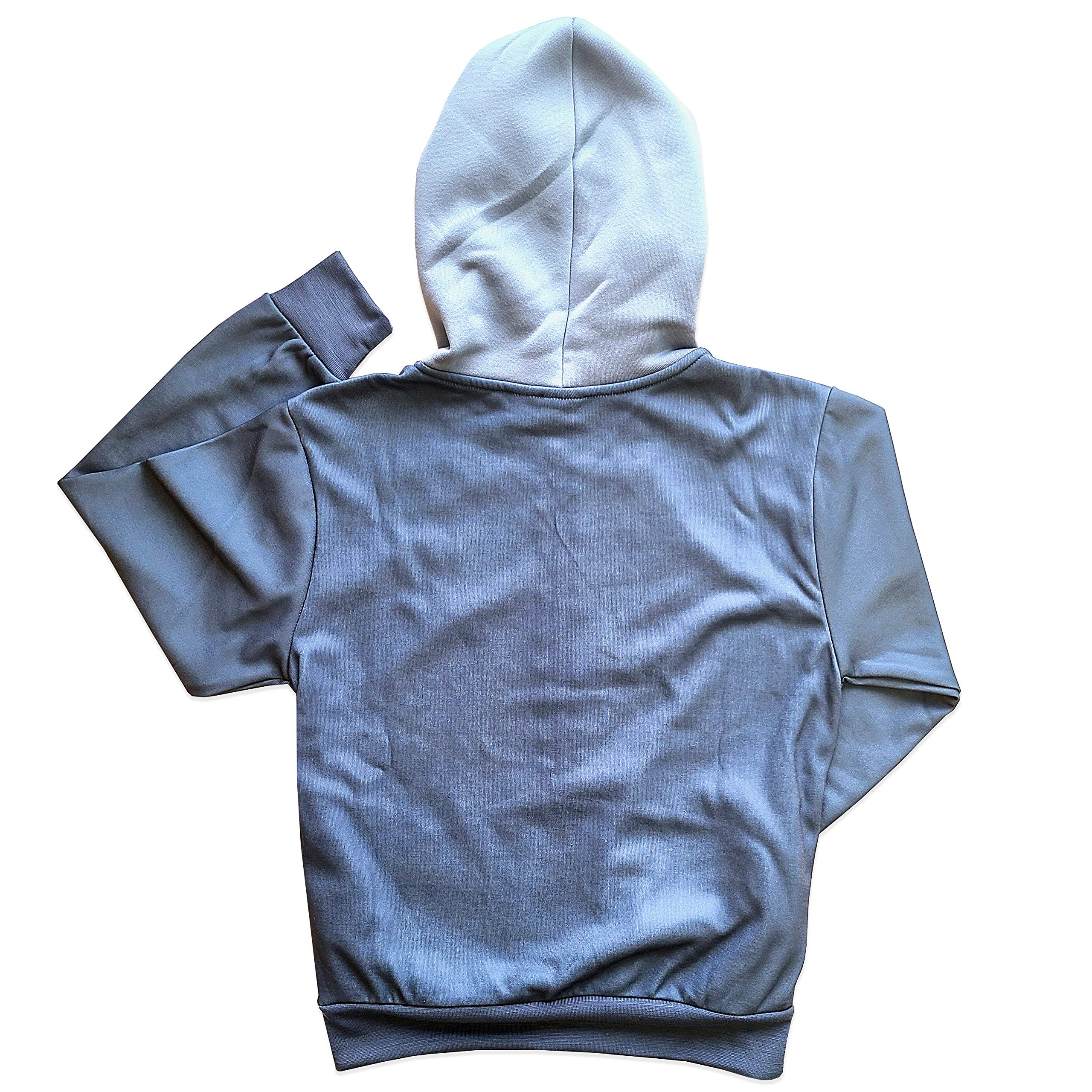 Star Wars The Mandalorian Zip Up Hoodie for Men, Women & Kids - Cosplay Costume, Gift for Fans, Casual Wear & Movie Night Outfits