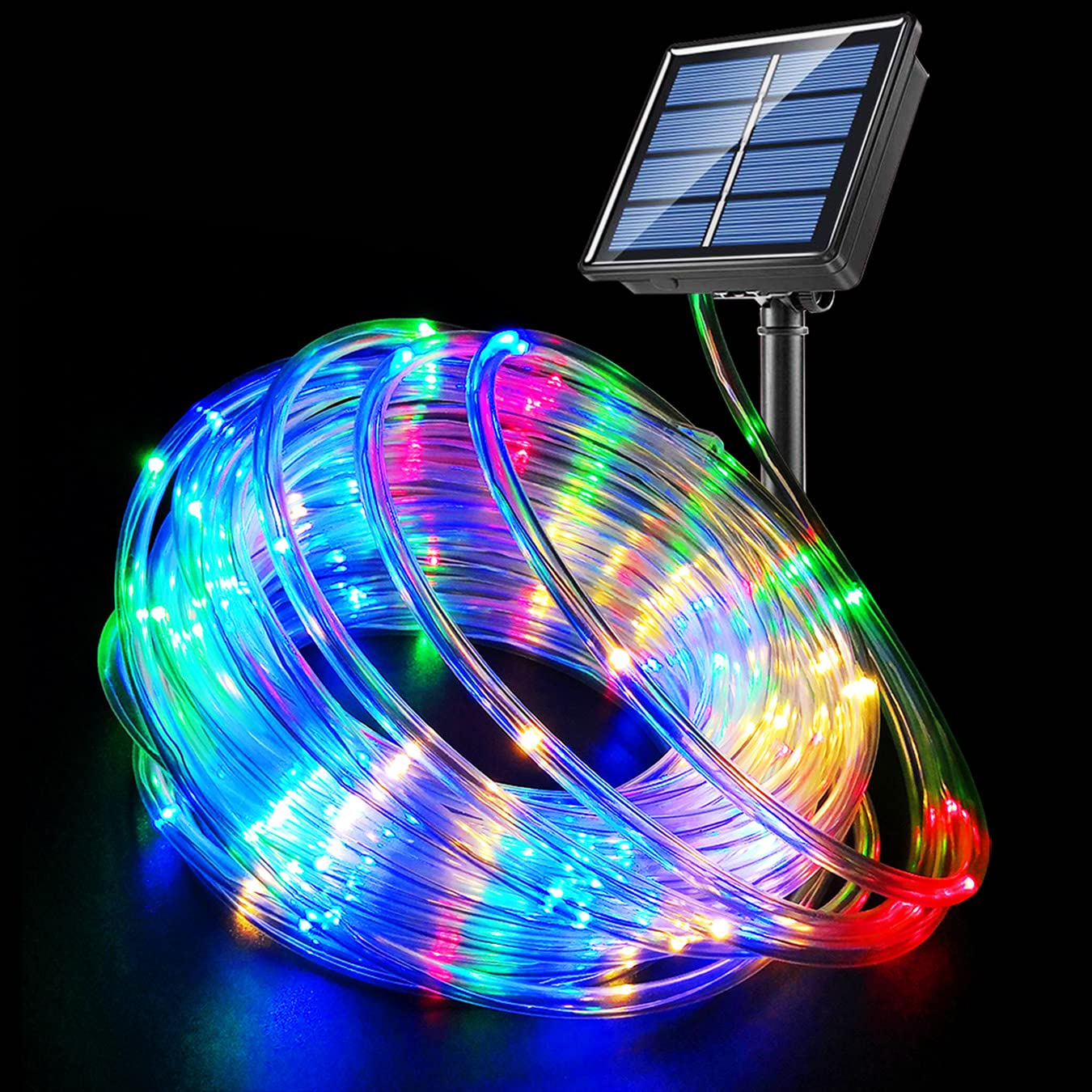 Solar Powered String Lights 40FT - 120 LED Waterproof Fairy Lights with 8 Modes for Outdoor Decoration | Perfect for Garden, Patio, Party, Wedding & Christmas Decor (Multi-Color) | Create Magical Ambiance for Evenings & Special Events