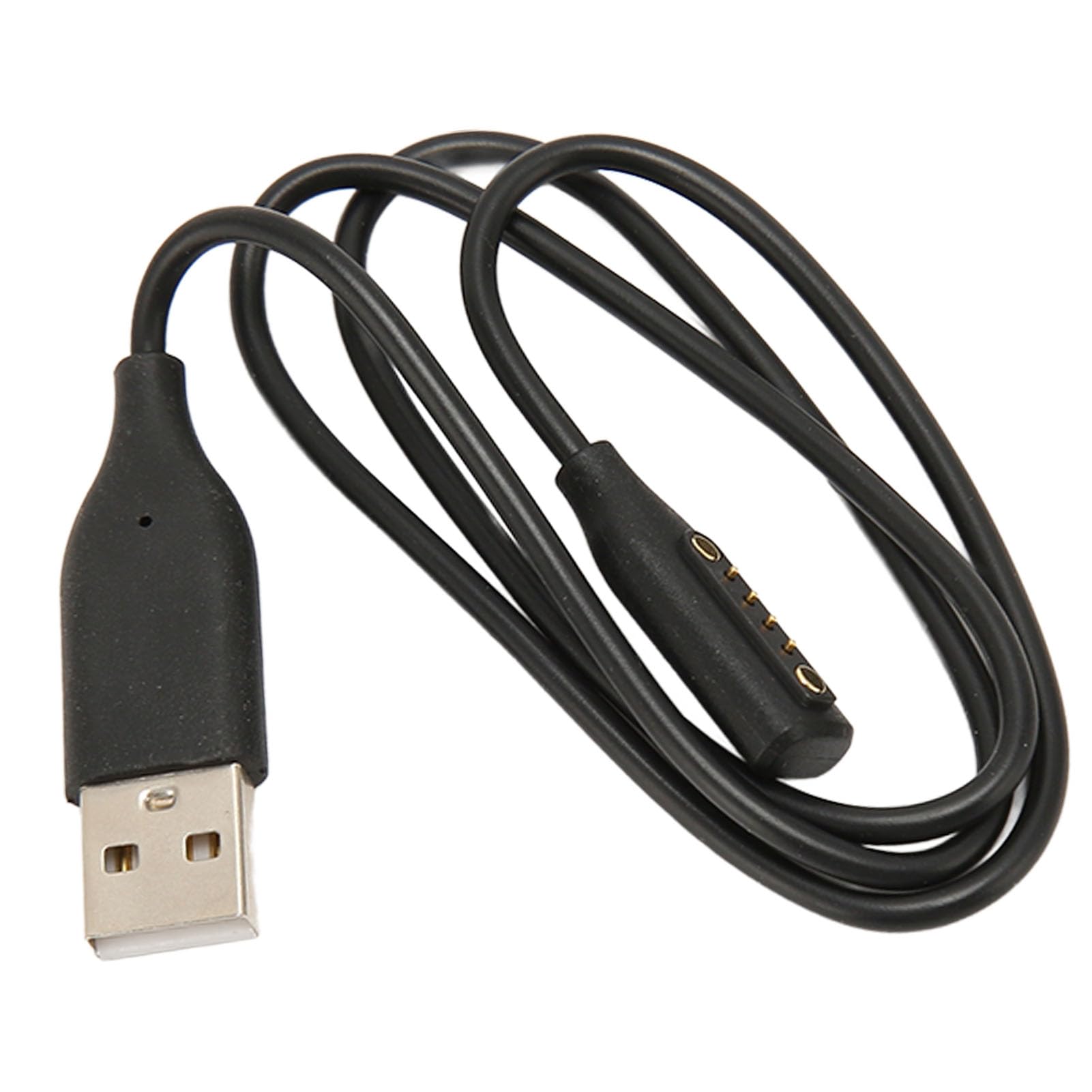 Magnetic USB Charger Cable for Sound Sunglasses - Compatible with Bose Frames Alto S/M, Rondo, Soprano | Flexible & Durable Charging Cord | Compact Portable Design (Black) - Perfect for Travel, Workouts & Outdoor Activities