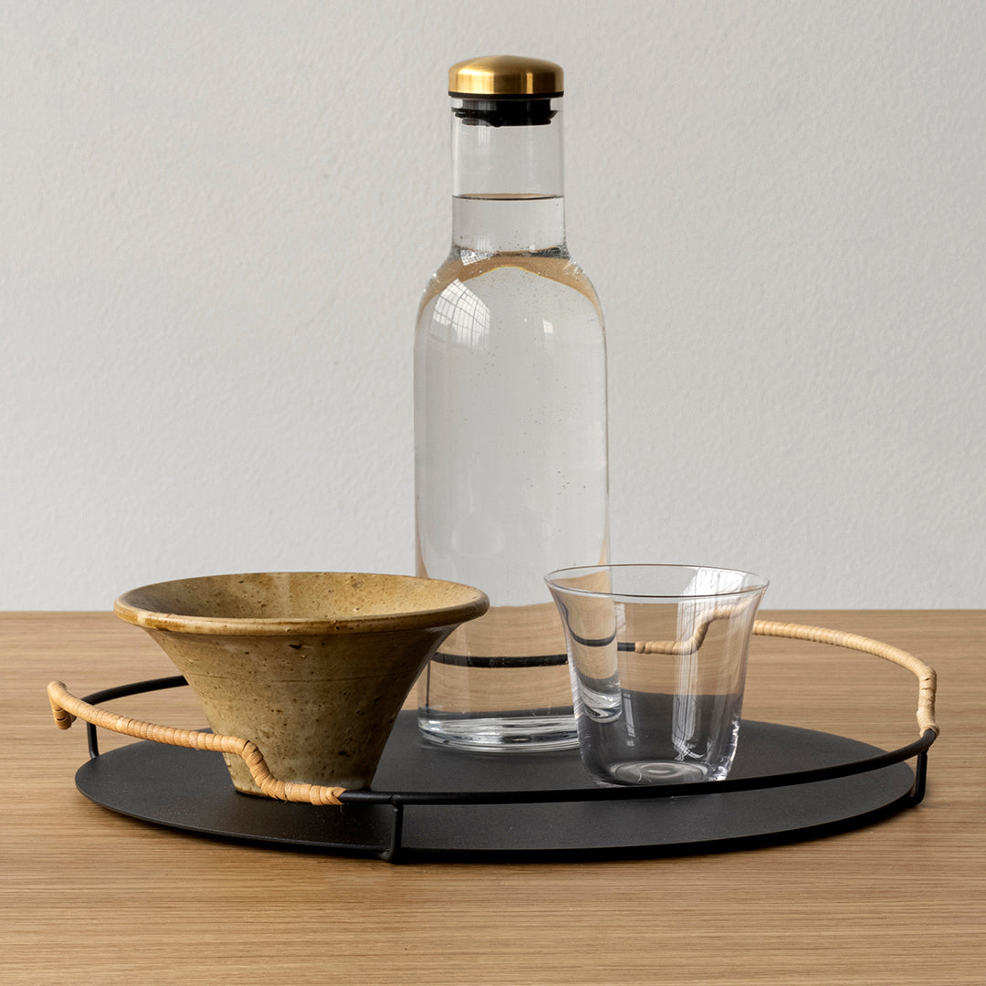 Stylish Wooden Balcony Serving Tray - Foldable Breakfast Tray for Outdoor Dining, Coffee & Brunch - Perfect for Patio, Garden & Small Space Meals