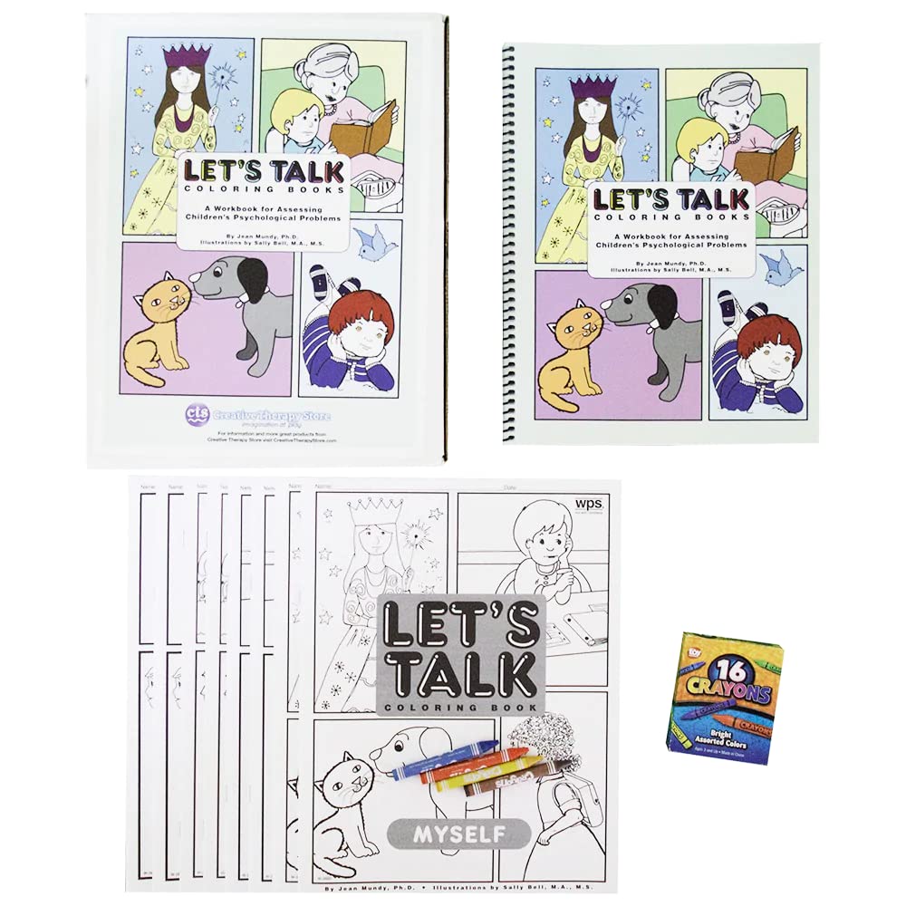 Let's Talk Coloring Books for Adults - Stress Relief & Relaxation | Creative Art Therapy & Mindfulness Activity | Perfect for Home, Office & Travel