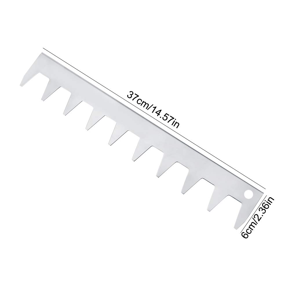 Stainless Steel Beehive Frame Spacer Tool - 9 Pack Beekeeping Equipment for Hive Boxes & Frames | Durable Deck Spacer for Professional Beekeepers | Perfect for Hive Assembly, Frame Alignment & Beekeeping Maintenance