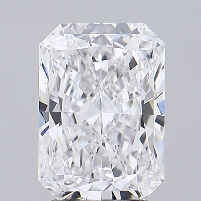 2.33 Carat D Color VS1 Clarity Radiant Cut Lab-Grown Diamond for Engagement Rings & Fine Jewelry