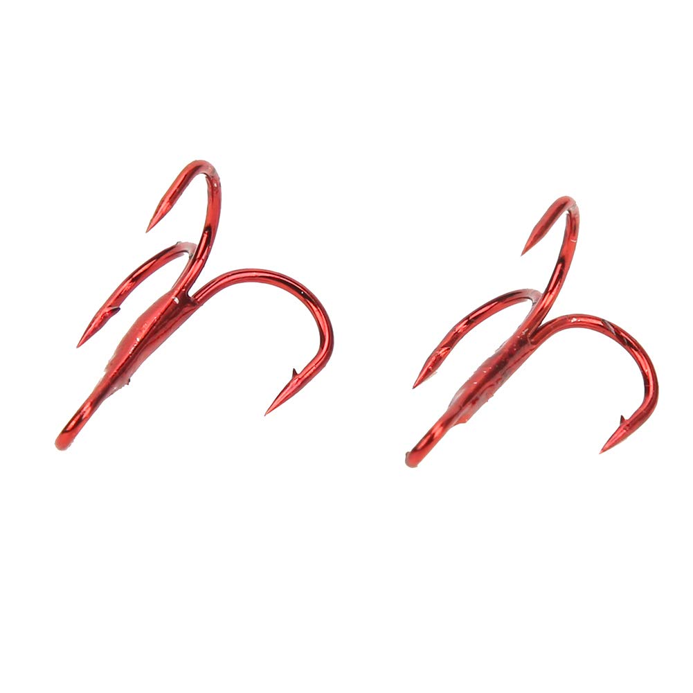 BTIHCEUOT High Catch Rate Fishing Hooks - Sharp Corrosion-Resistant Fish Hooks for Saltwater, Freshwater, Wild Fishing (Ideal for Sea, Lake, River, Stream and Pool Fishing Adventures)