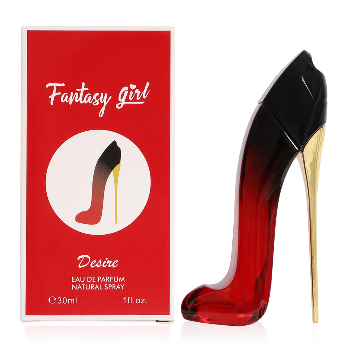 Fantasy Girl Desire Spray Perfume for Women - Long Lasting Eau De Parfum - 1.0 fl.oz Floral Fragrance - Perfect for Date Night & Special Occasions