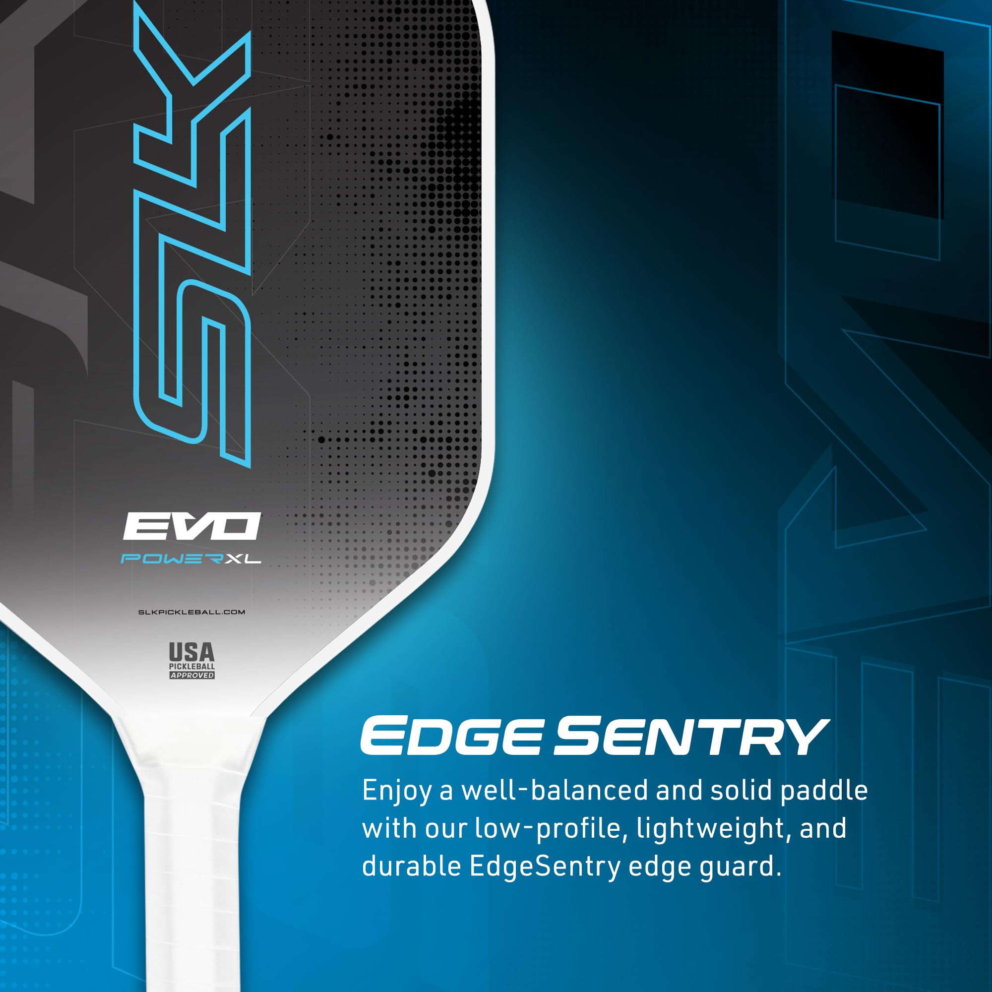 SLK by Selkirk 2024 Pickleball Paddles - Evo Power, Hybrid & Control Models | Premium Fiberglass & Carbon Fiber Paddles with SpinFlex Surface Technology | Perfect for Tournament Play & Recreational Pickleball