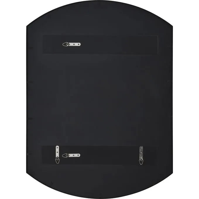 Tobermary Wall Mirror - Modern Round Decorative Mirror for Living Room, Bedroom, Bathroom - Perfect for Home Decor and Vanity Use