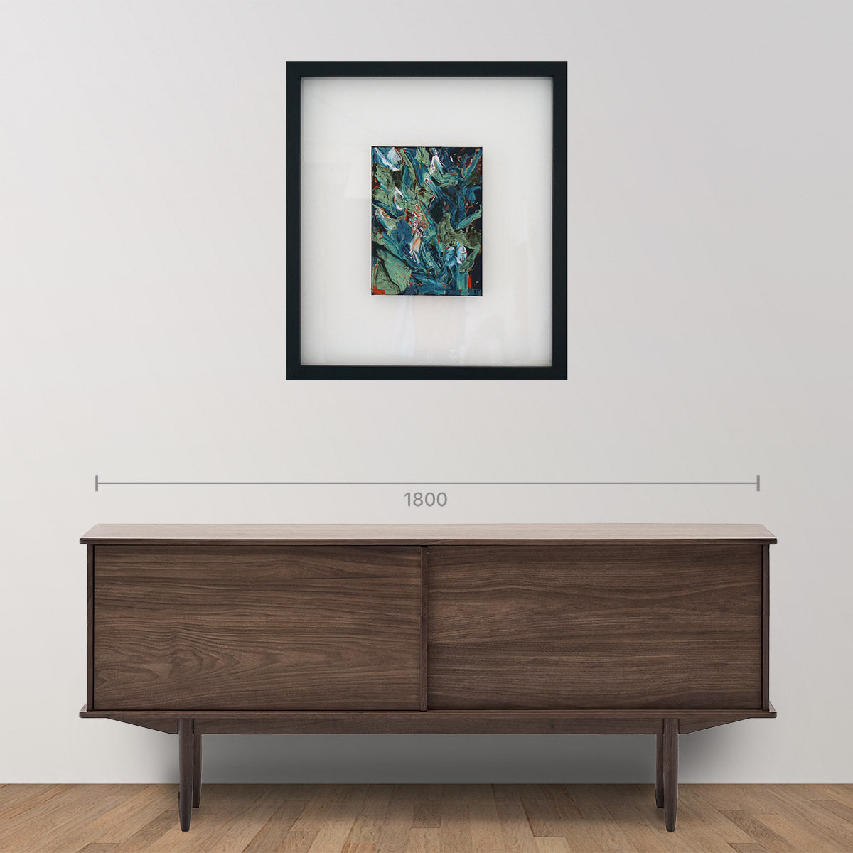 Vicino a Me Acrylic Painting on Canvas - Handmade Wall Art for Home & Office Decor