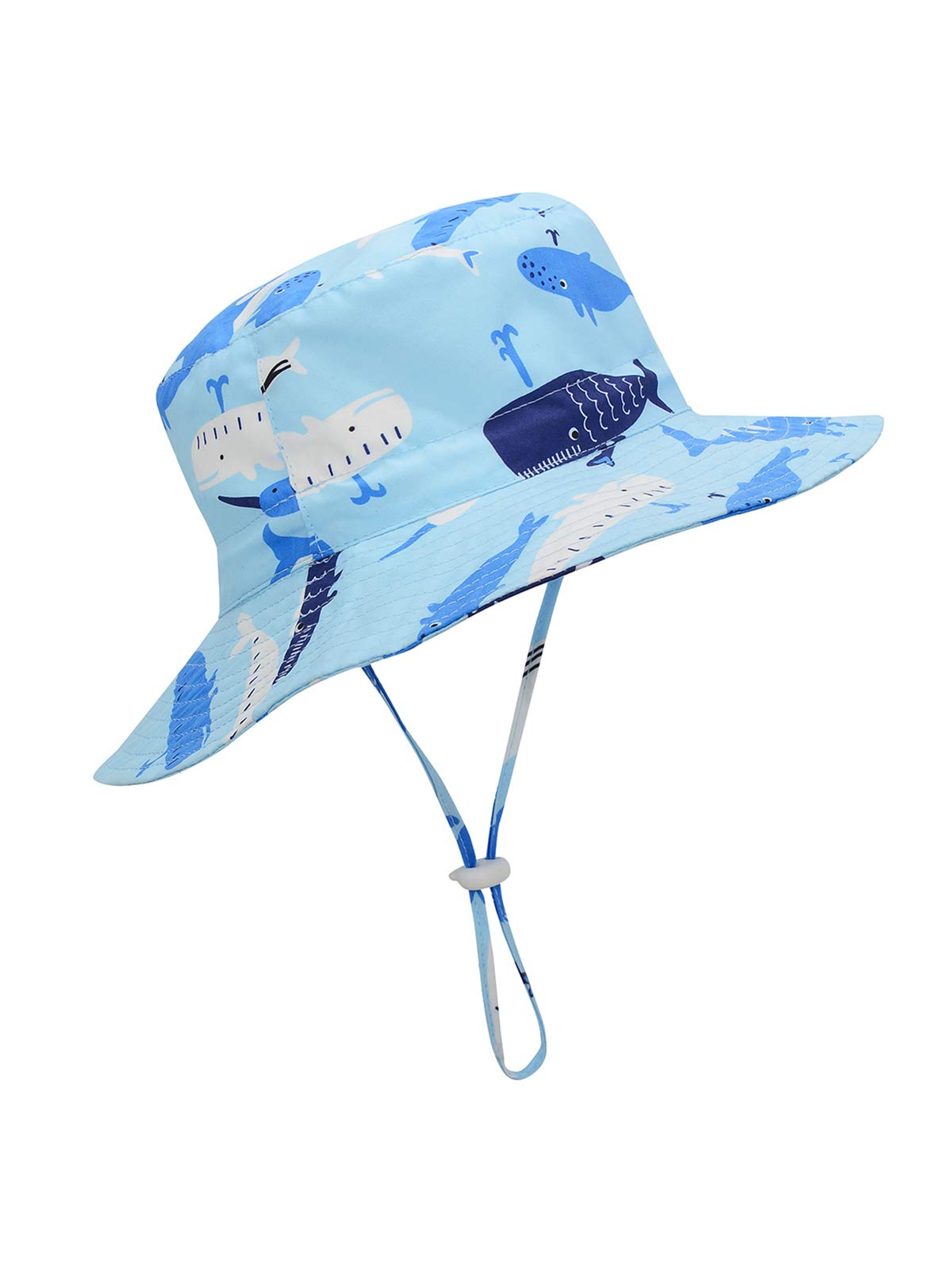 UPF 50+ Baby Sun Hat for Toddlers - Wide Brim Bucket Hat for Boys & Girls - Summer Beach Hat with Sun Protection - Perfect for Outdoor Play, Pool Days & Park Adventures