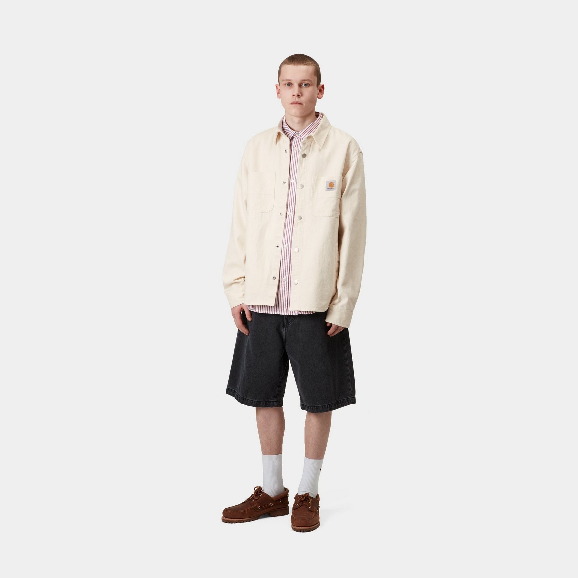 Crawford Shirt Jacket for Men - Lightweight Natural Cotton Overshirt | Perfect for Casual Outfits, Layering & Outdoor Adventures