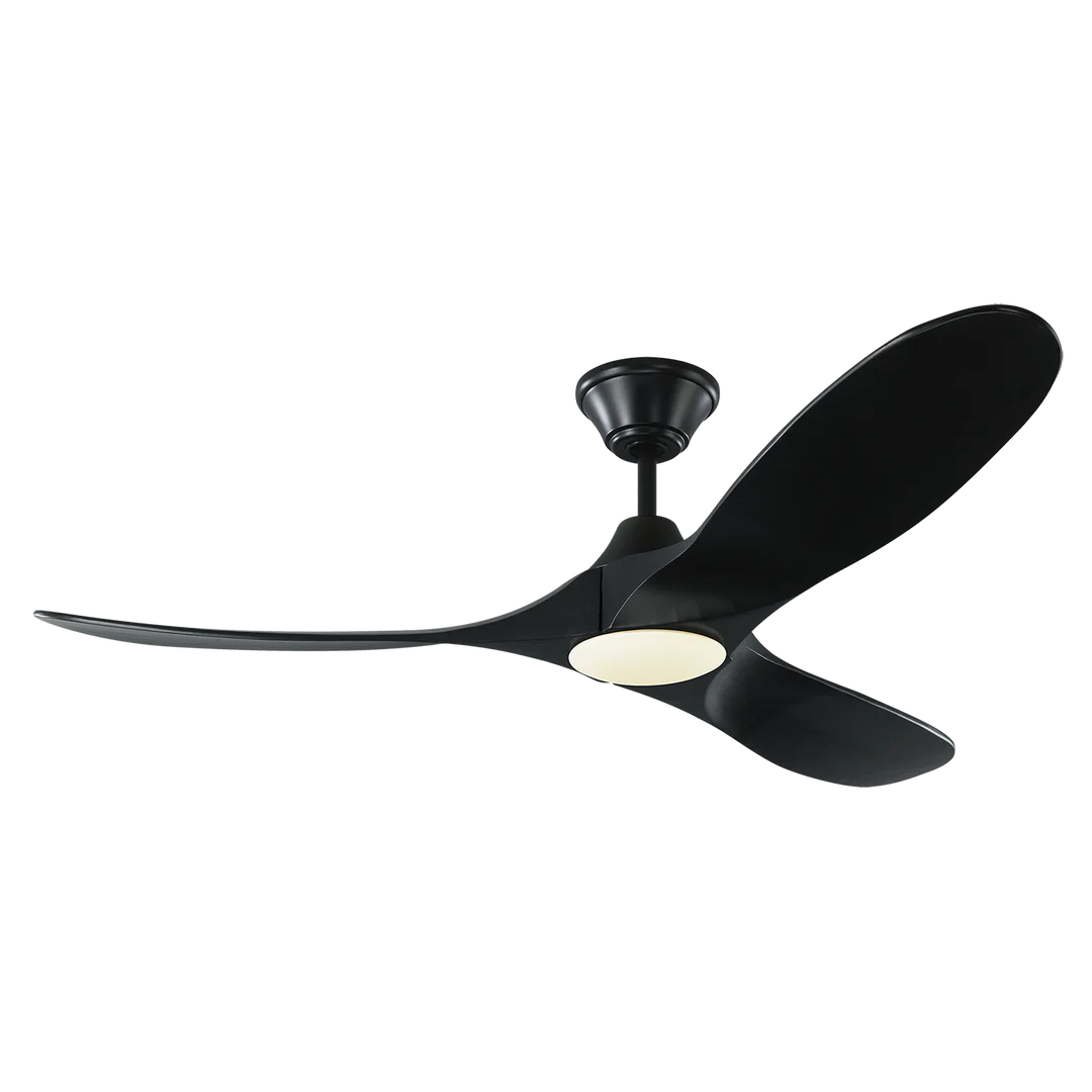 Maverick LED Ceiling Fan with Remote Control - Energy Efficient Modern Ceiling Light & Air Circulator - Perfect for Living Room, Bedroom & Outdoor Patio