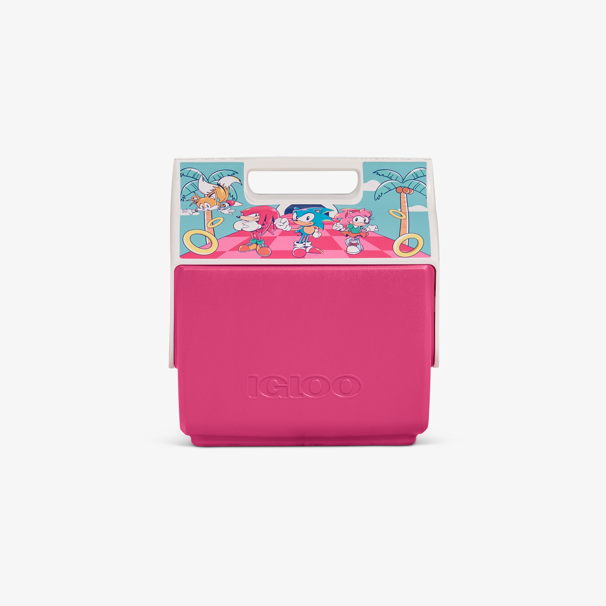 Sonic the Hedgehog and Friends 7 Qt Insulated Cooler for Kids - Portable Picnic Lunch Box for School, Beach, and Outdoor Adventures