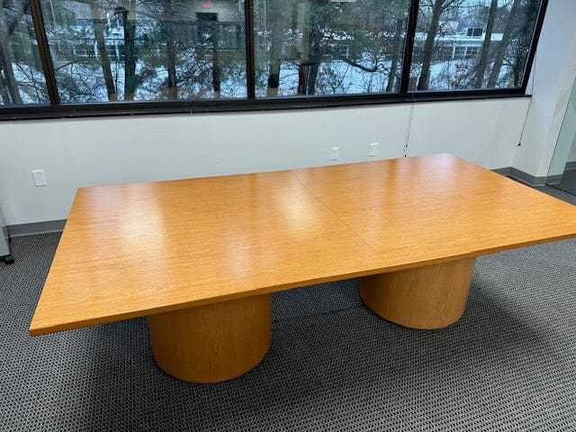 8 Ft Used Conference Table - Durable Office Furniture for Meetings & Presentations | Perfect for Boardrooms, Training Rooms & Office Spaces