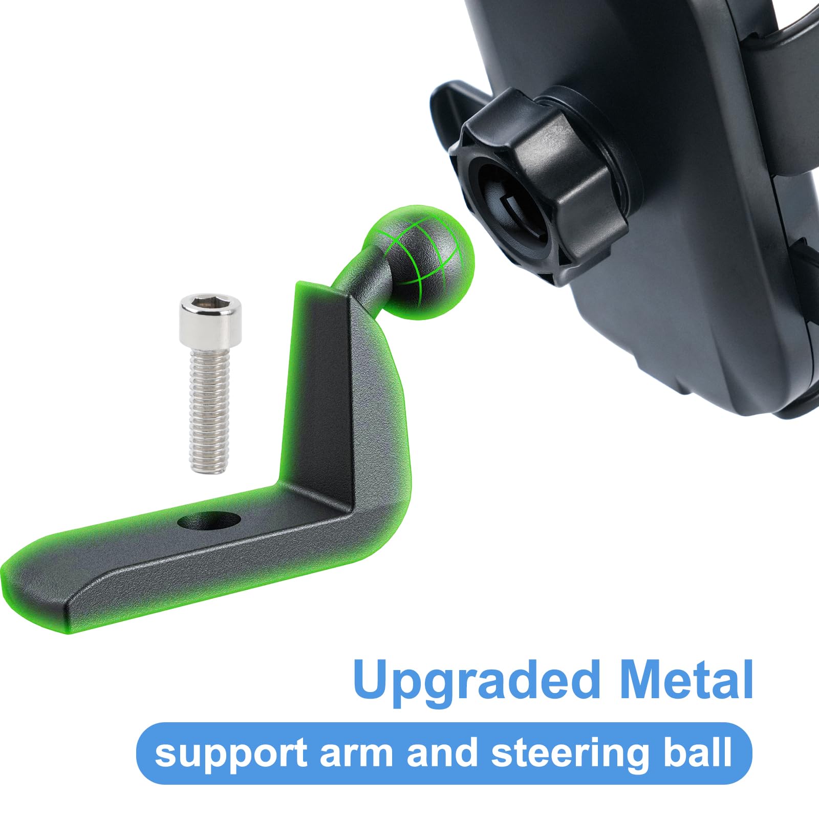 Upgraded Wireless Charging Phone Mount & Dash Storage Box Tray for 2011-2018 Jeep Wrangler JK JKU - Car Accessories with Secure Holder & Organizer - Perfect for Off-Roading, Commuting & Daily Driving
