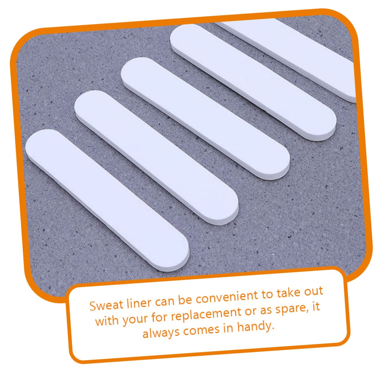 KOMBIUDA Eva Hat Padding Liner - 40pcs Golf Cap Adhesive Size Reducer Tape - Hat Liner Pads for Comfort & Fit - Perfect for Golf, Baseball, Sun Hats & Adjusting Hat Sizes